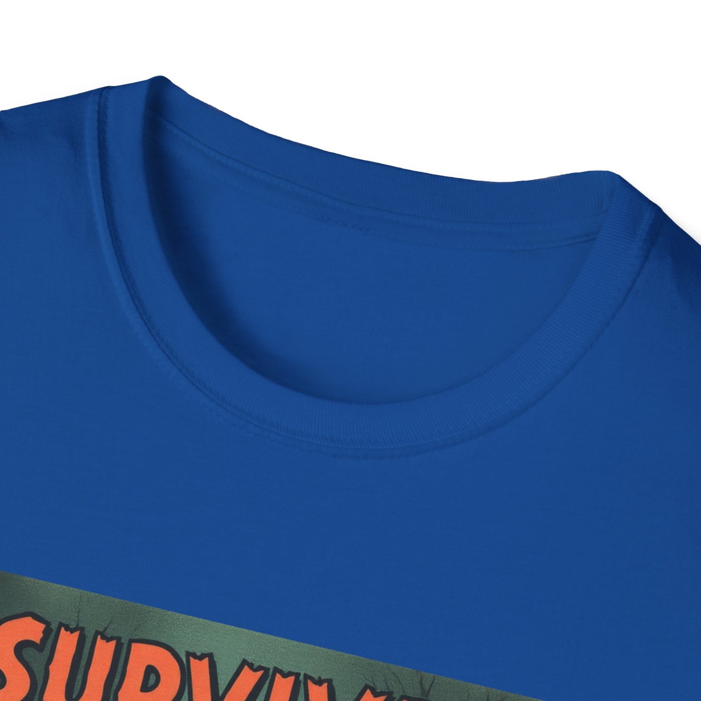 Vintage Comic Cover 'Survival' T-Shirt, Retro Style Tee