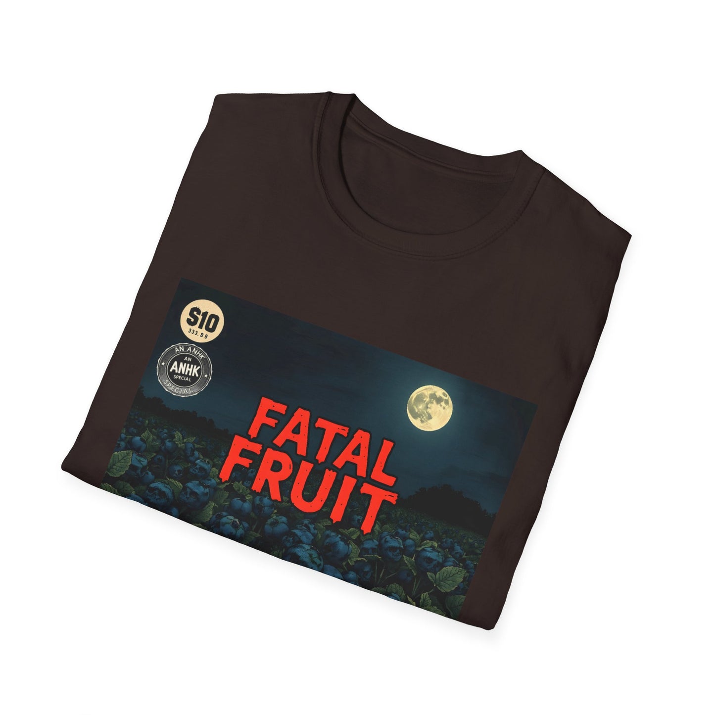 Vintage Comic Cover 'Fatal Fruit' Unisex Softstyle T-Shirt