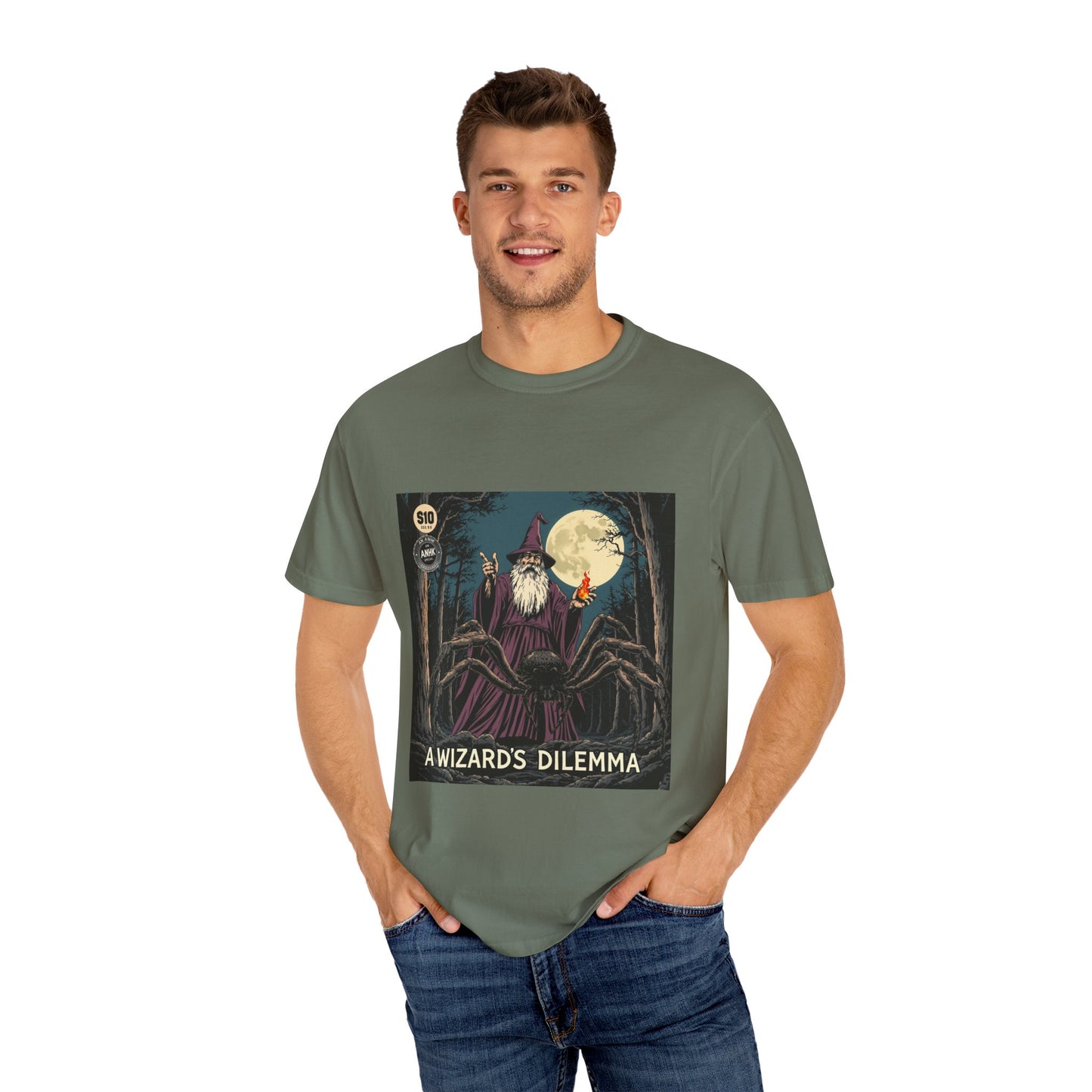 Vintage Comic Cover 'A Wizard's Dilemma' T-Shirt