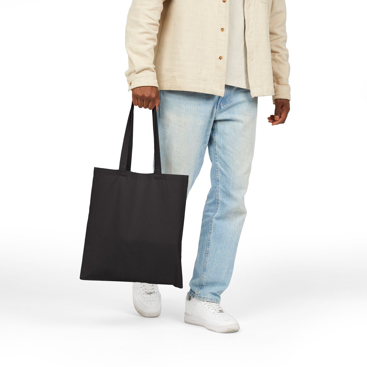 Spooky Shallow Grave Canvas Tote Bag - Eco-Friendly Tote
