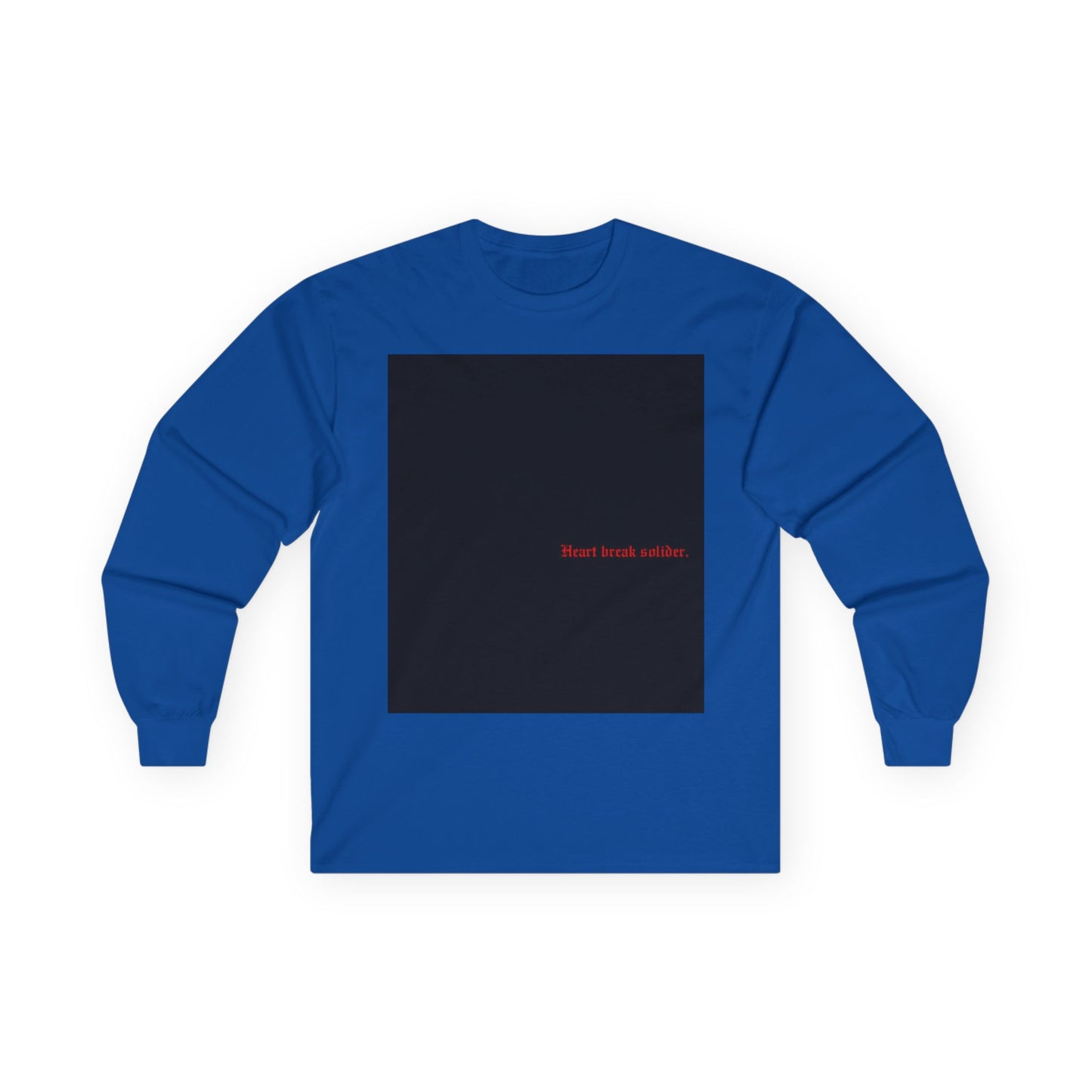 Moody Tee Unisex Long Sleeve with Minimalist Design