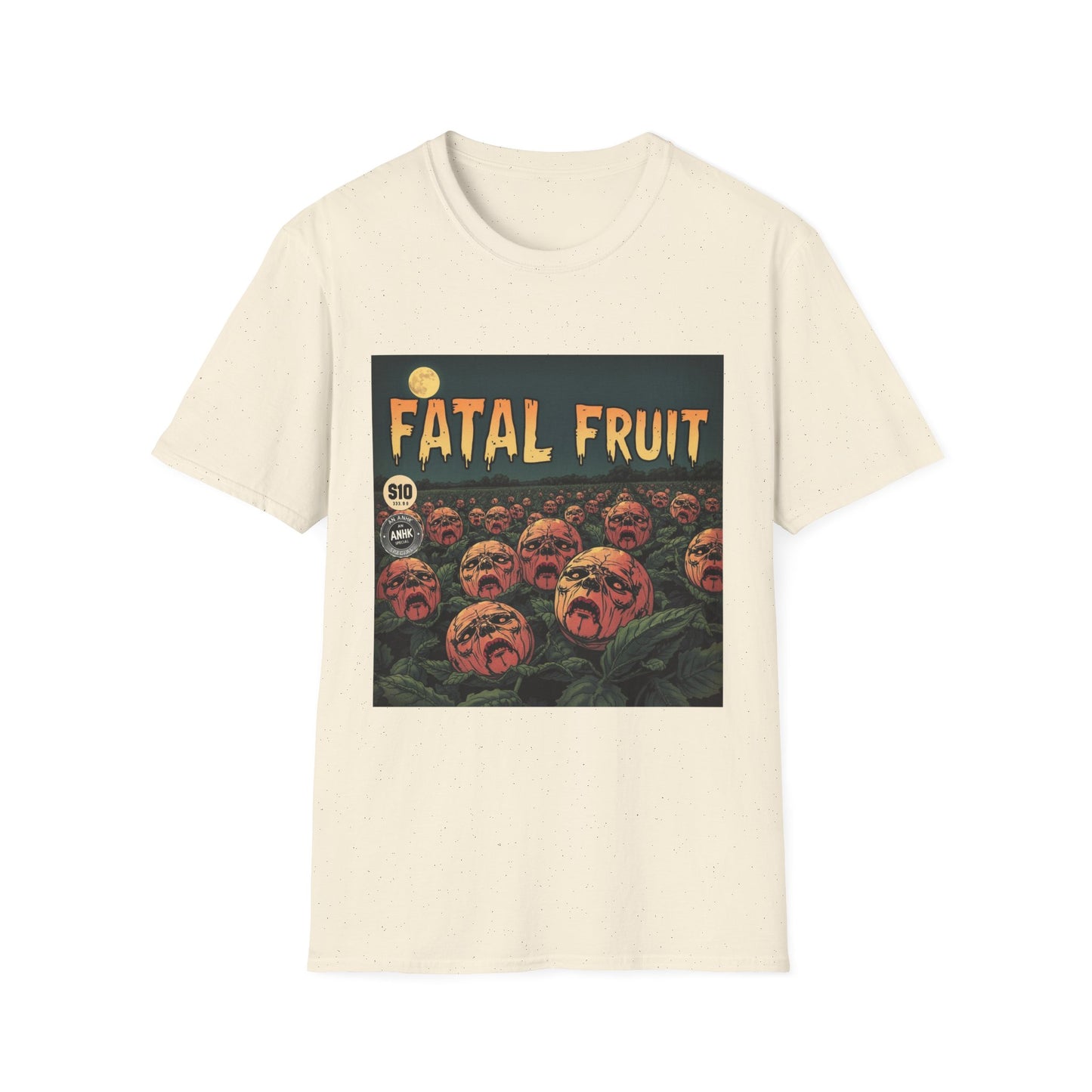 Vintage Comic Cover 'Fatal Fruit' Unisex Softstyle T-Shirt