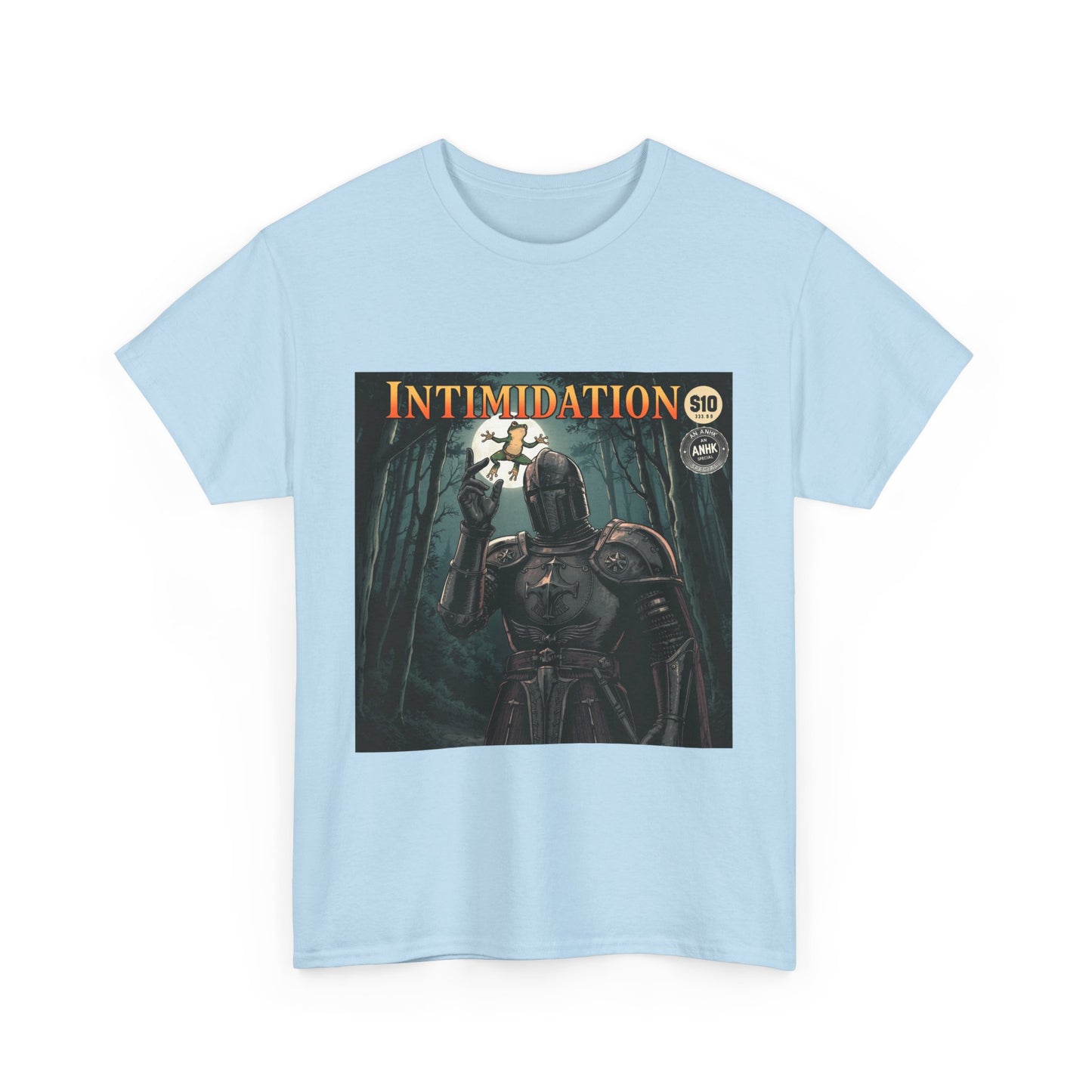 Vintage Comic Cover Intimidation Unisex Heavy Cotton Tee