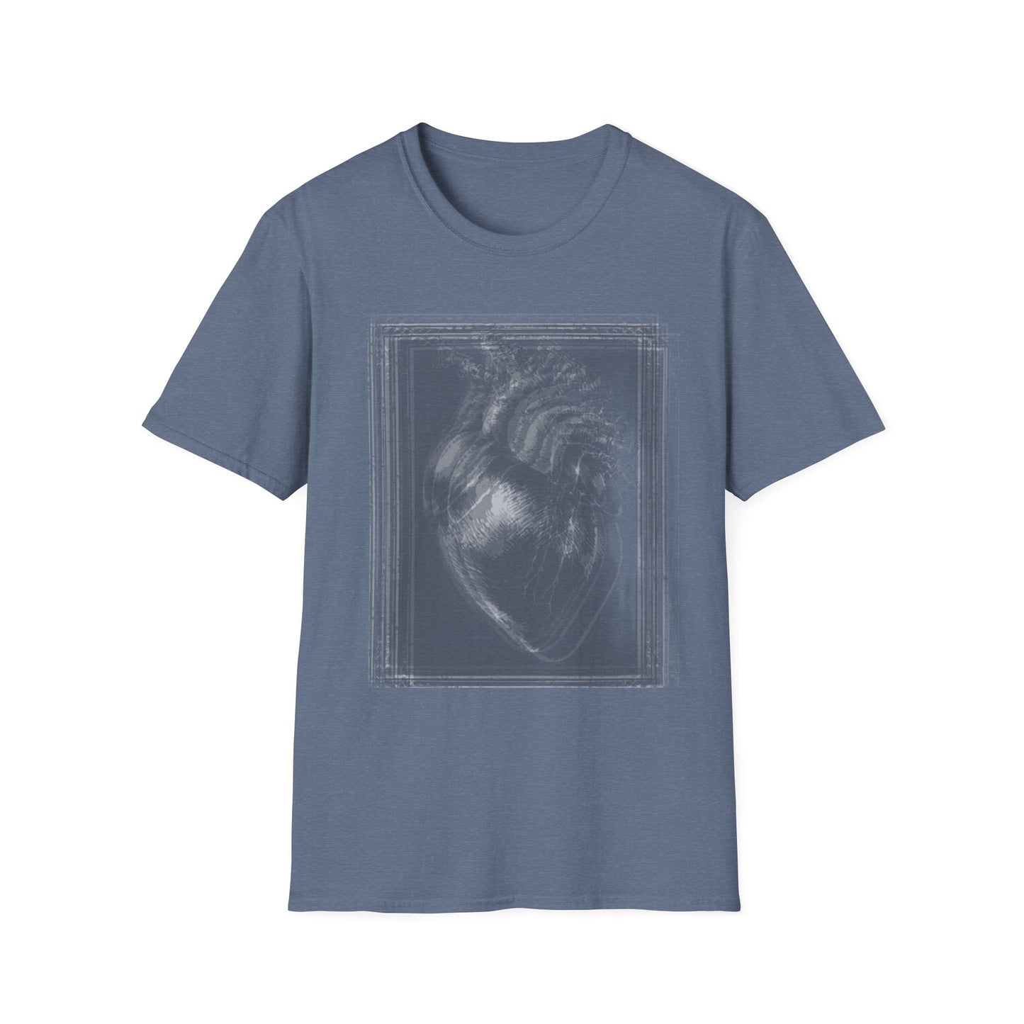 Gothic Y2k Heart-inspired Unisex Softstyle T-Shirt