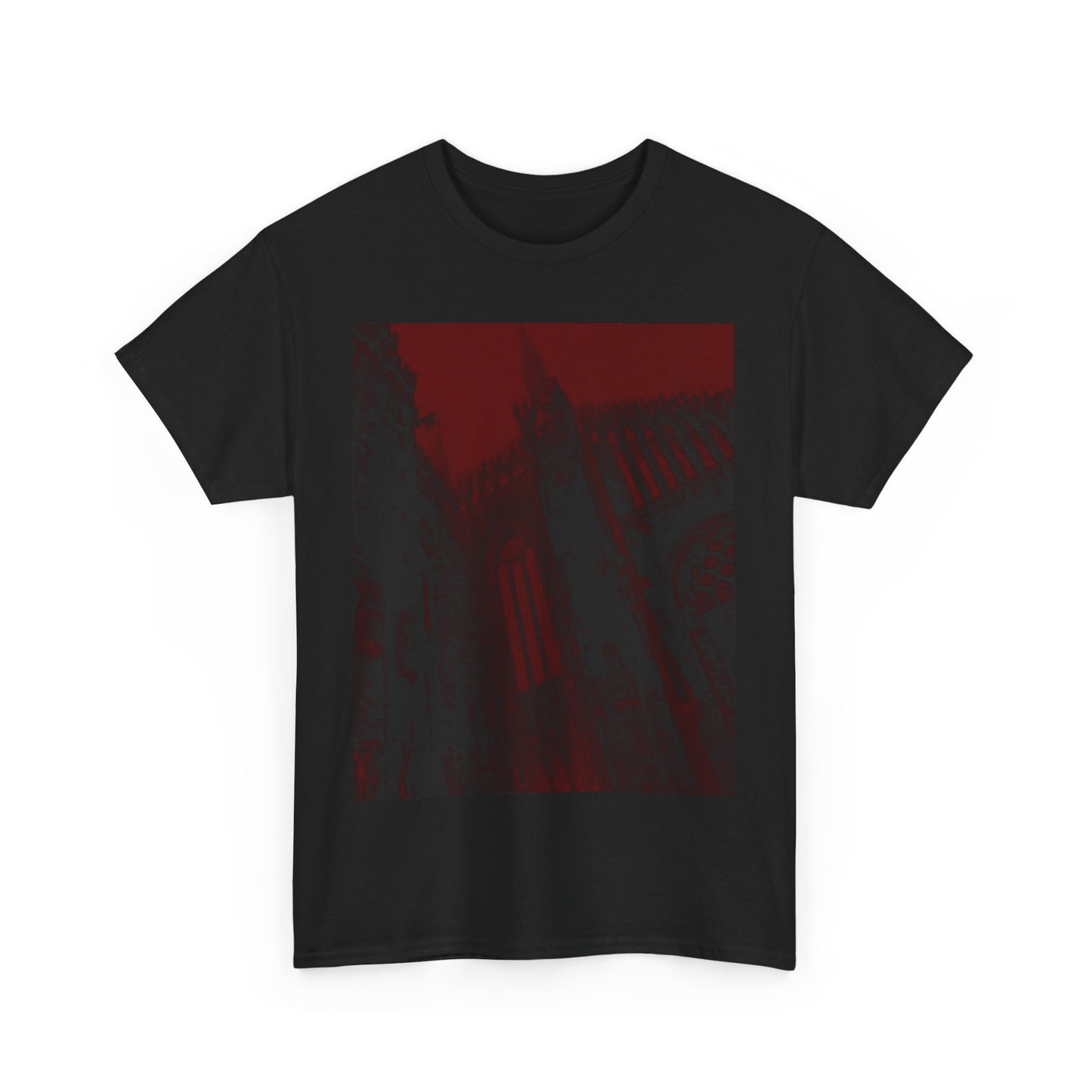 Red Sky Cathedral Print Tee