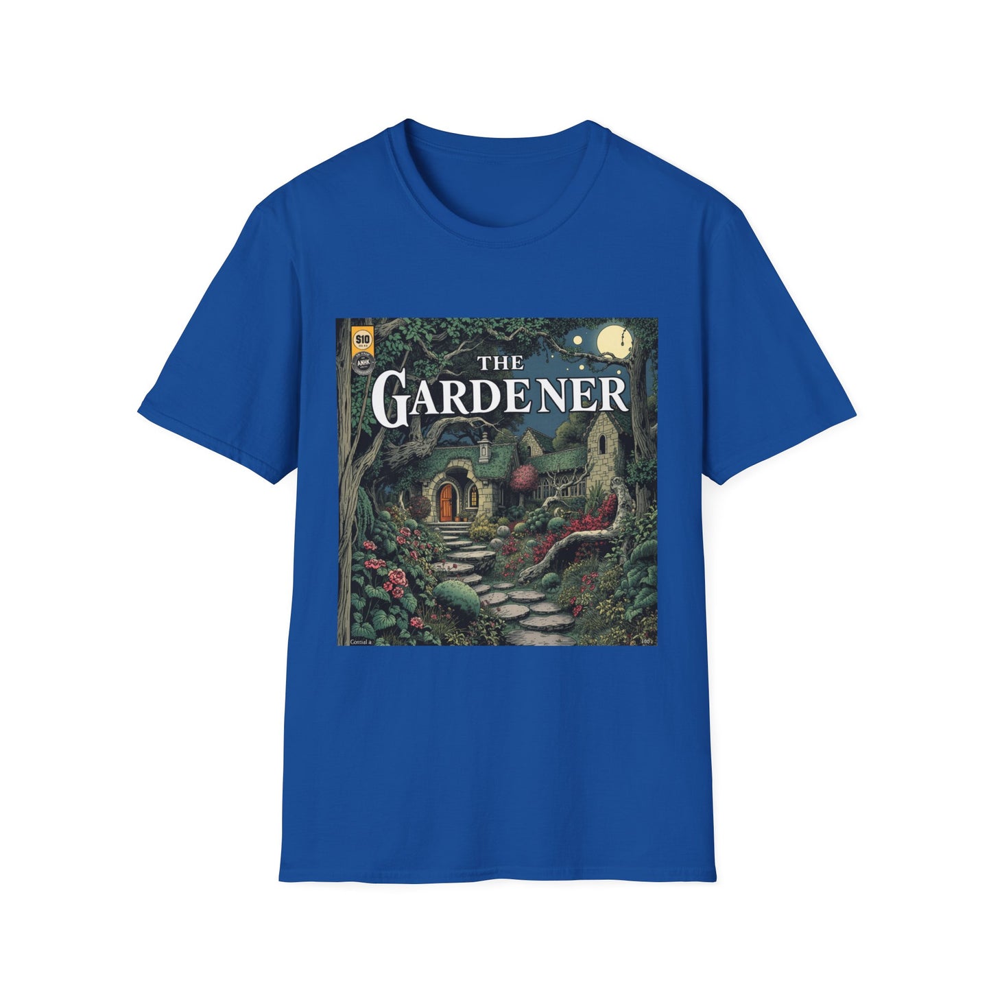 Vintage Comic Cover 'The Gardener' Unisex Softstyle T-Shirt