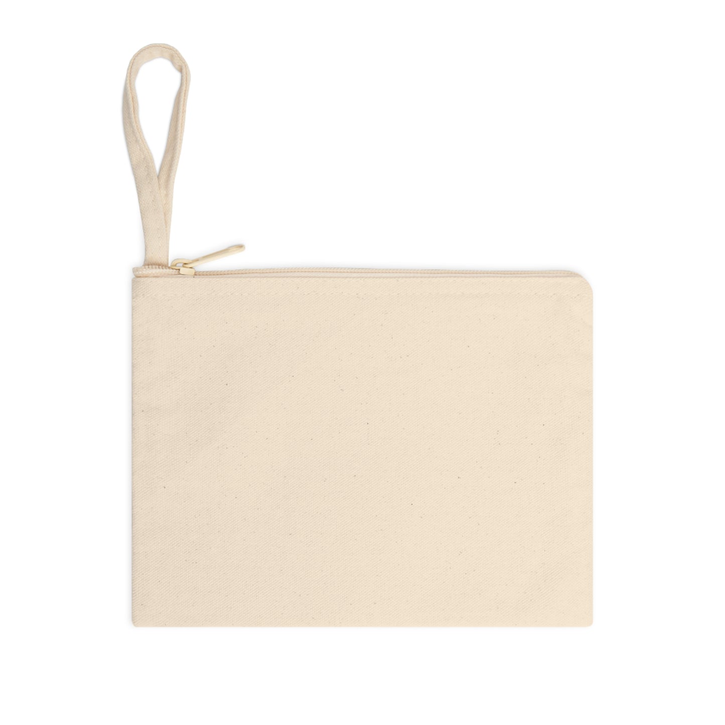 Elegant Black Winged Cross Zipper Pouch