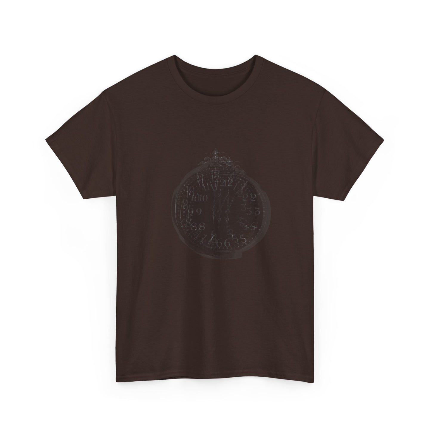 Gothic Y2k Clock Unisex Heavy Cotton Tee