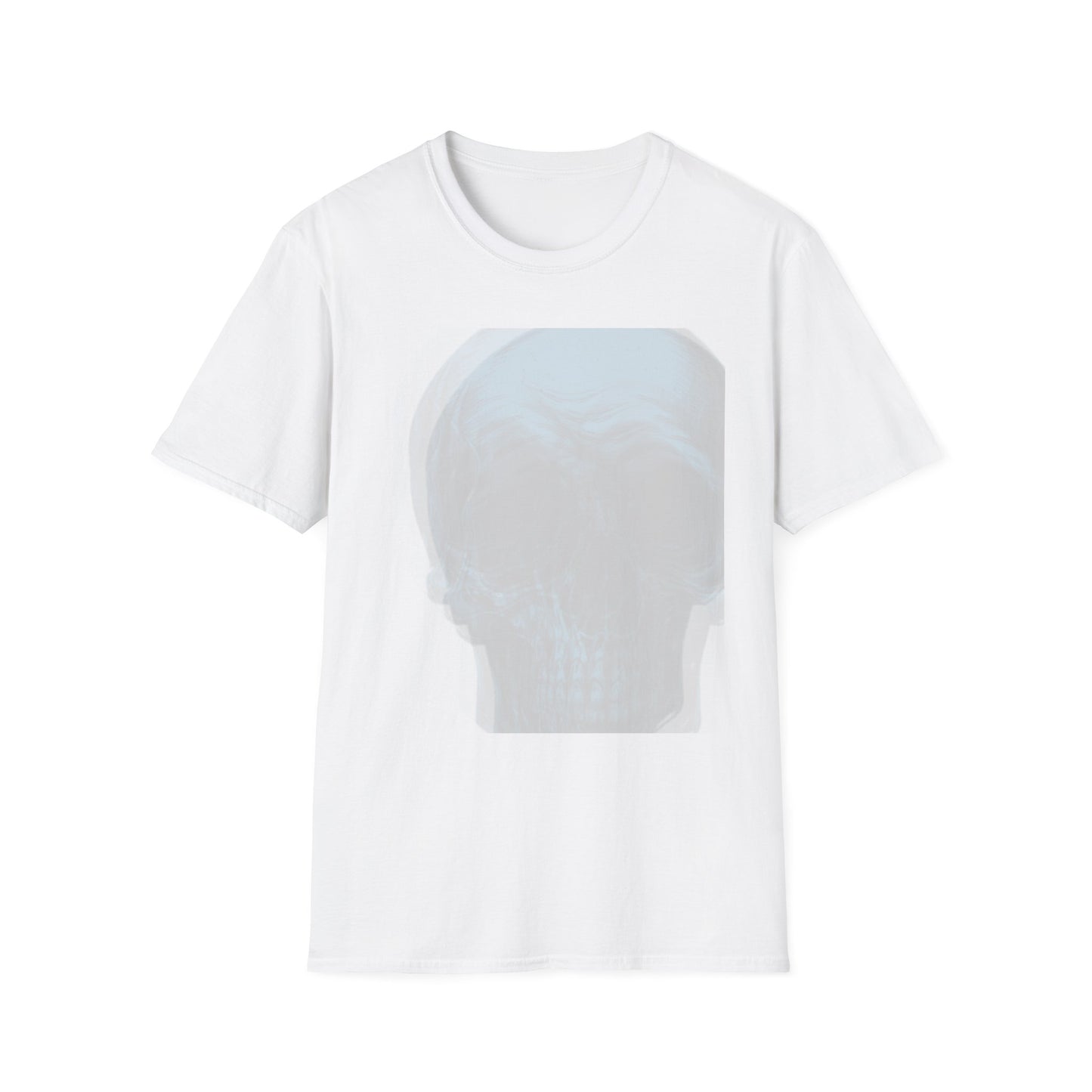 Skelly Goth Skull Graphic Unisex Softstyle T-Shirt