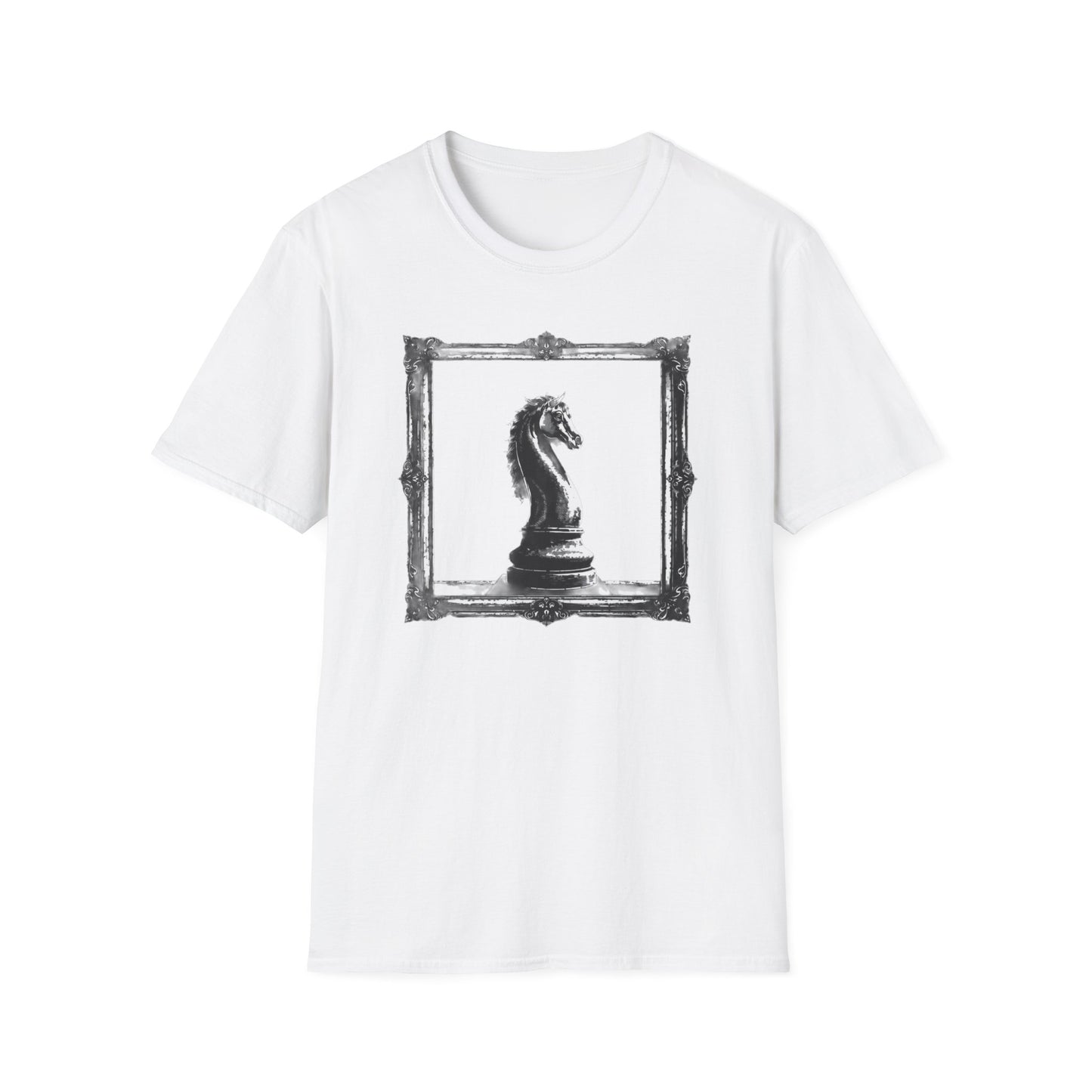 Chess Knight Unisex Softstyle T-Shirt