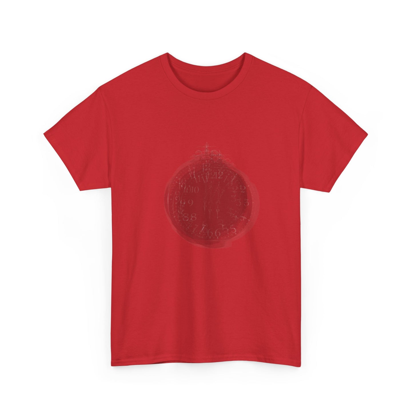 Gothic Y2k Clock Unisex Heavy Cotton Tee
