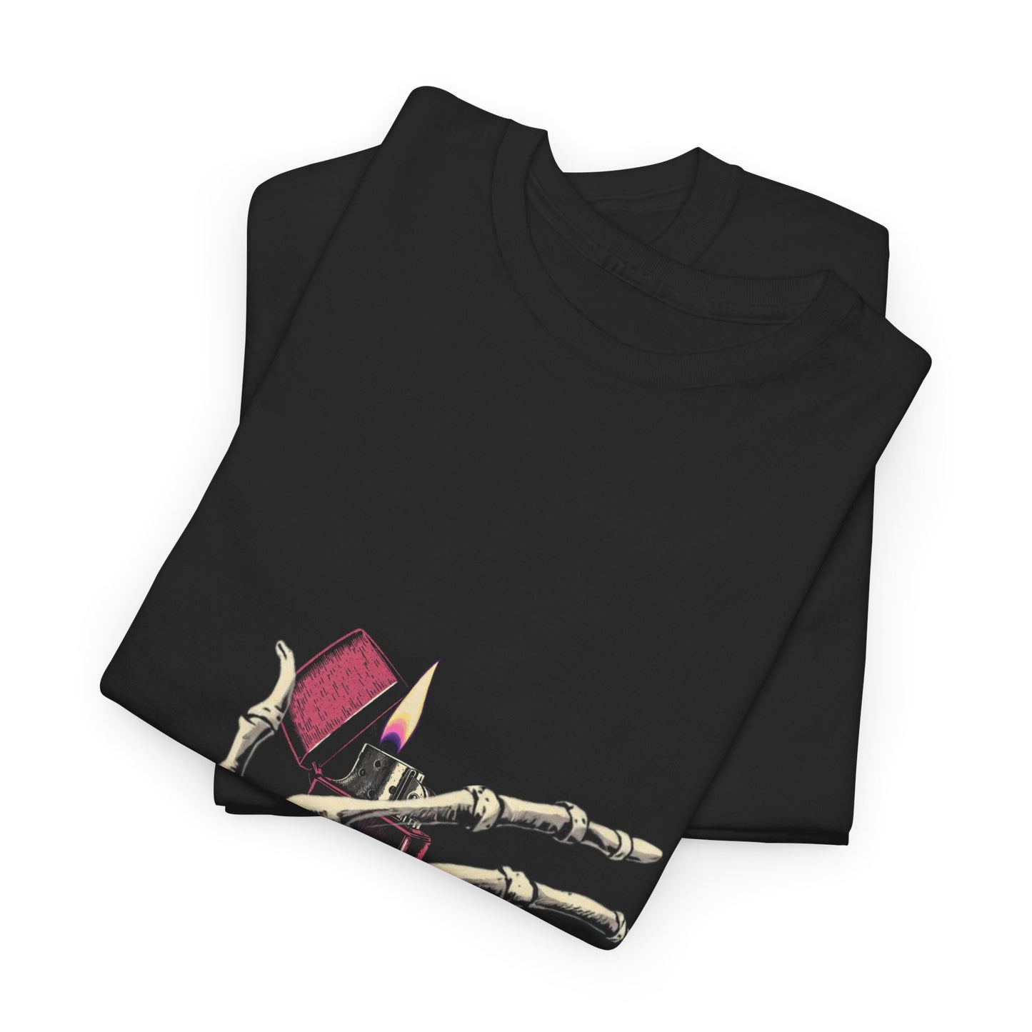 Skelly Goth Lighter Heavy Cotton Tee
