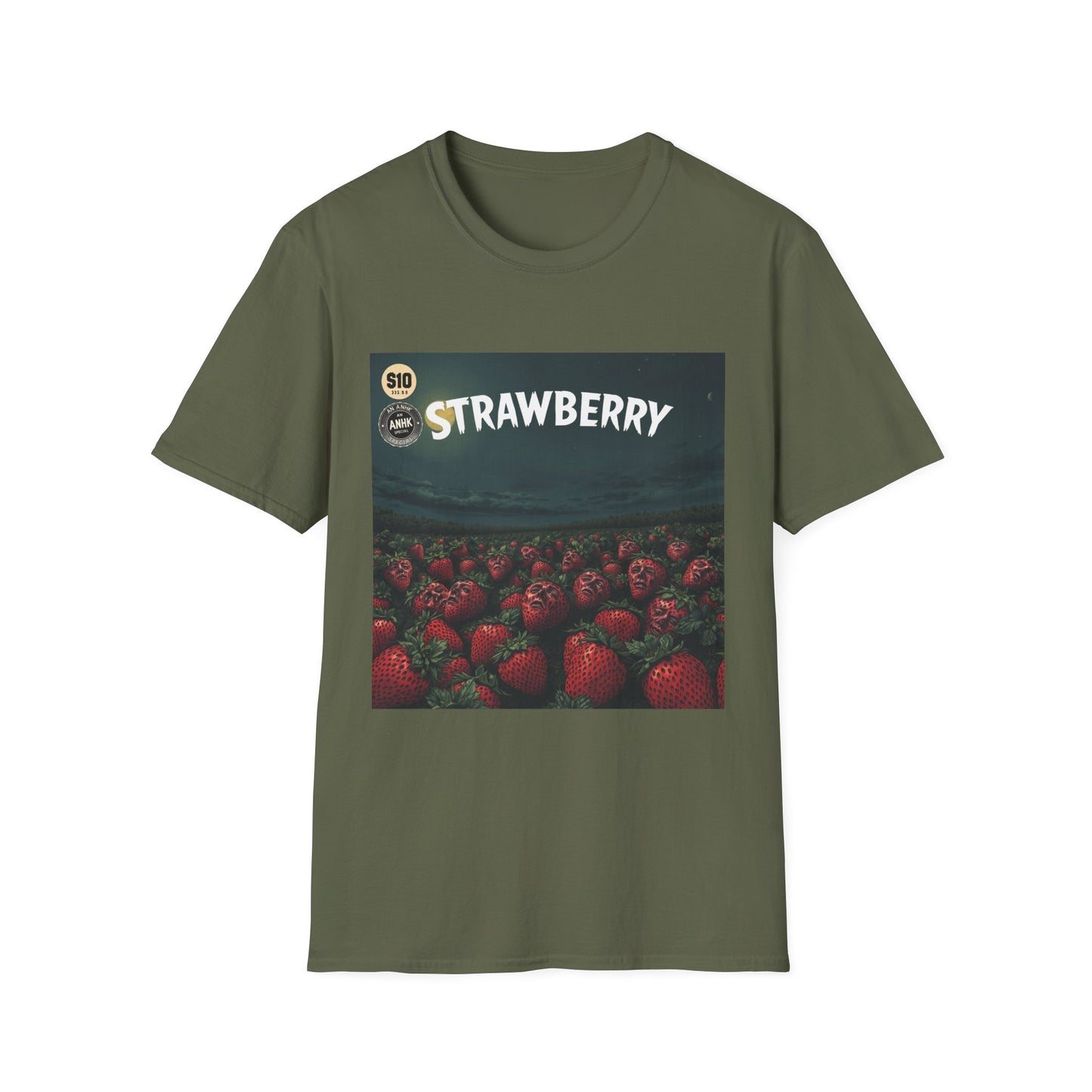 Vintage Comic Cover 'Fatal Strawberry' Graphic T-Shirt