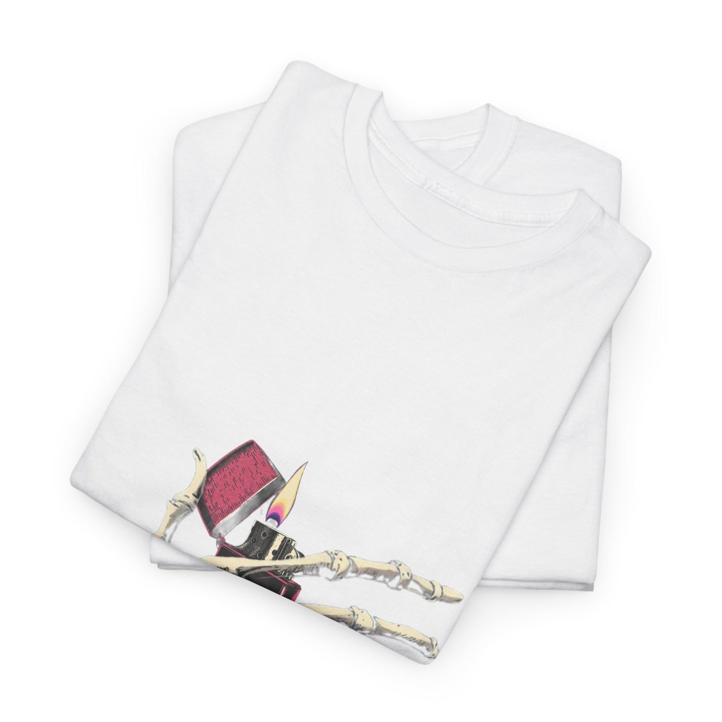 Skelly Goth Lighter Heavy Cotton Tee