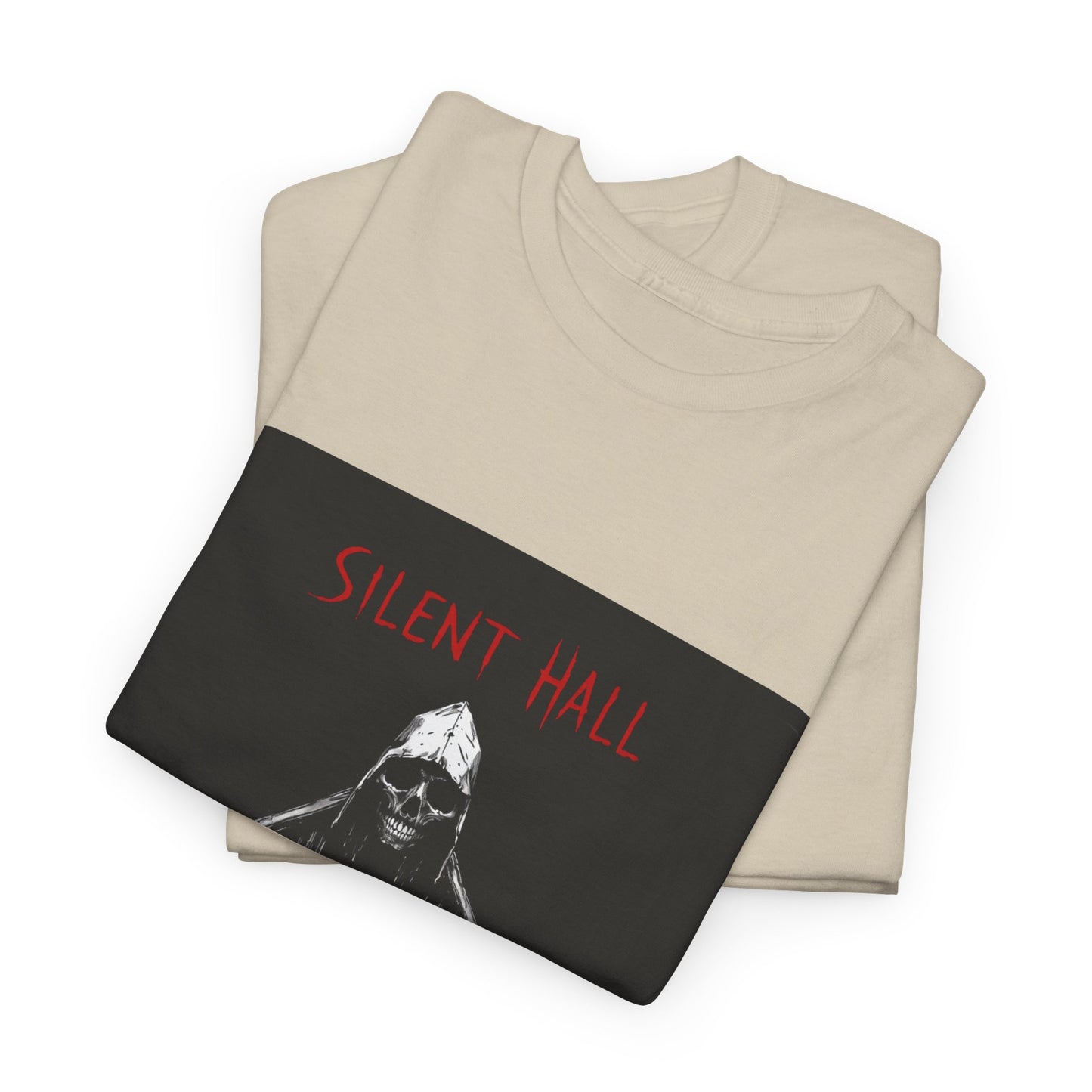 Gothic Y2k Silent Hall Graphic Tee