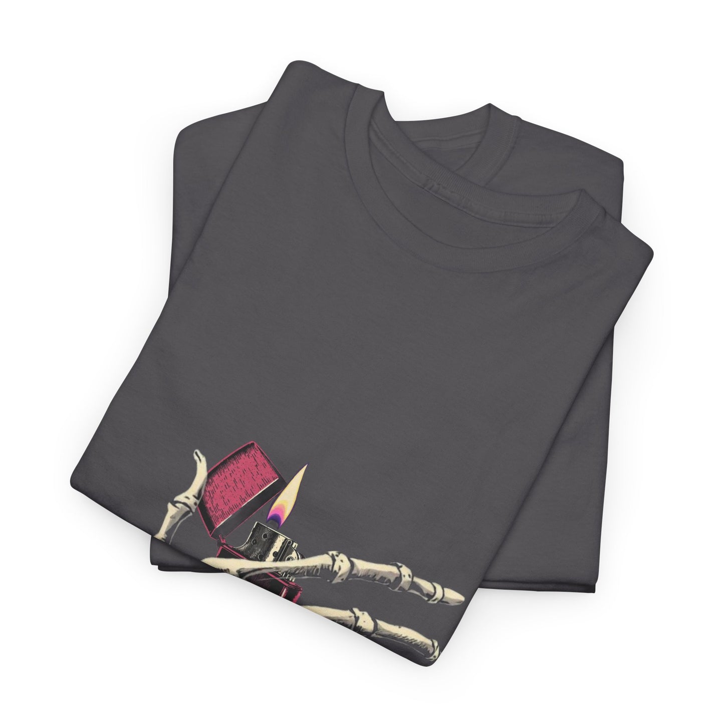 Skelly Goth Lighter Heavy Cotton Tee