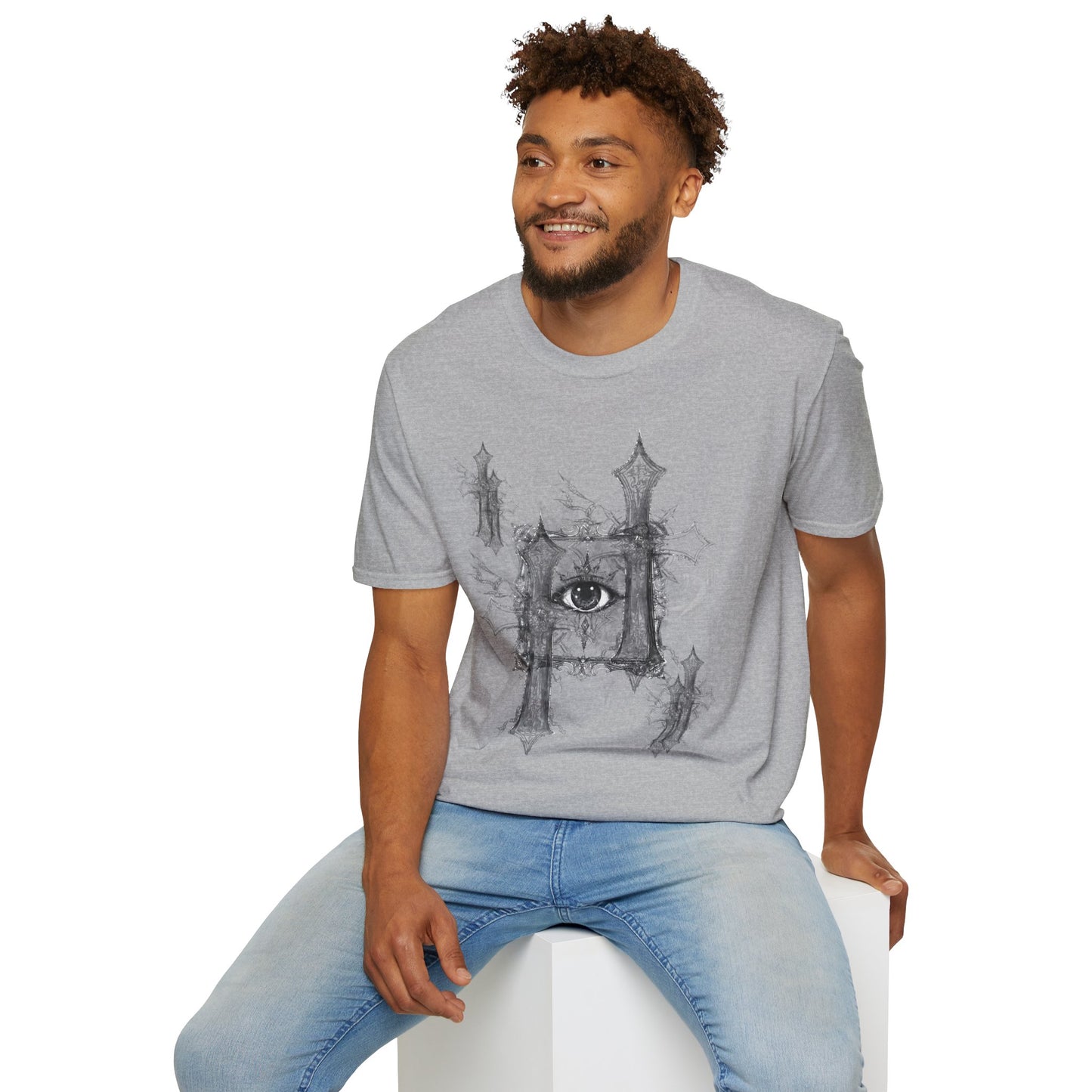 Mystical Eye Unisex Softstyle T-Shirt