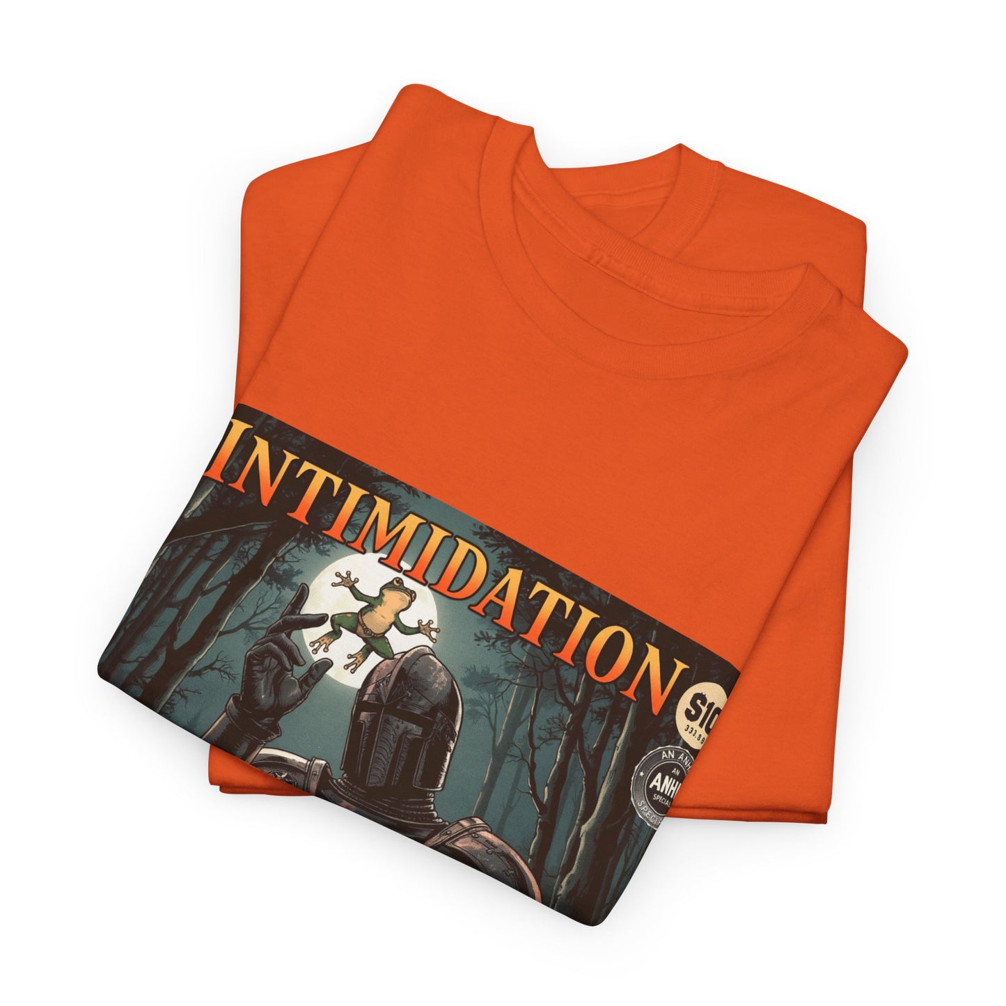 Vintage Comic Cover Intimidation Unisex Heavy Cotton Tee