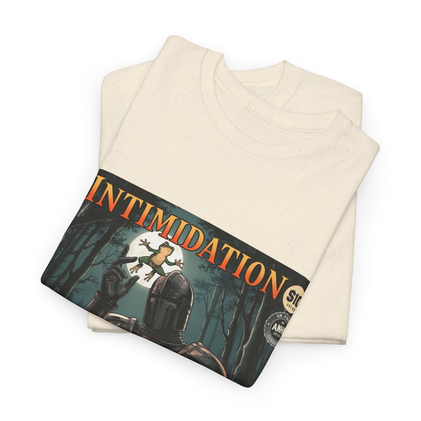 Vintage Comic Cover Intimidation Unisex Heavy Cotton Tee