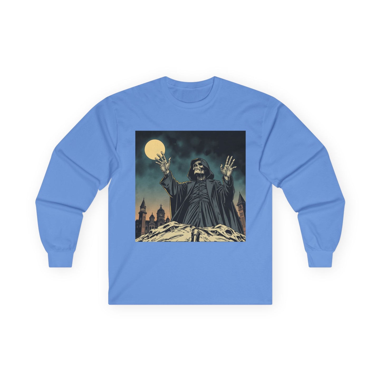 Skelly Goth Moonlit Ensemble Long Sleeve Tee
