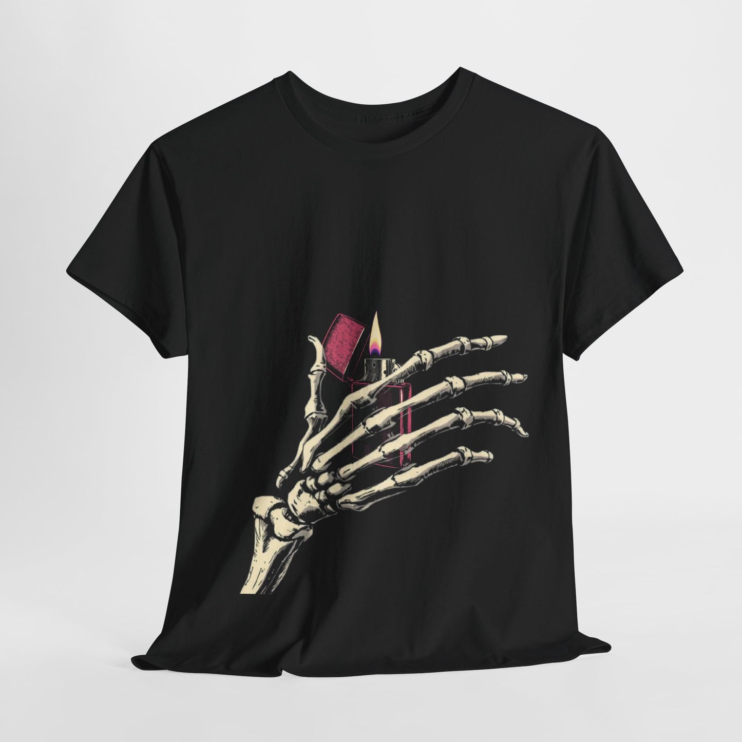 Skelly Goth Lighter Heavy Cotton Tee