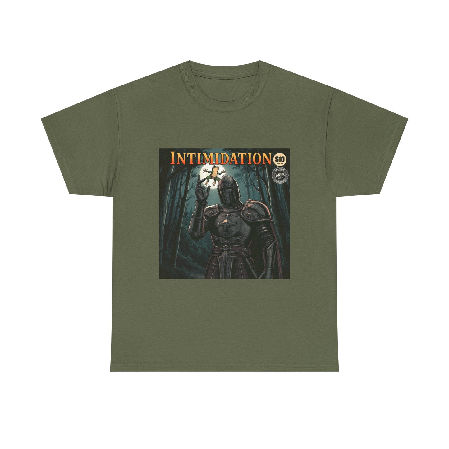 Vintage Comic Cover Intimidation Unisex Heavy Cotton Tee