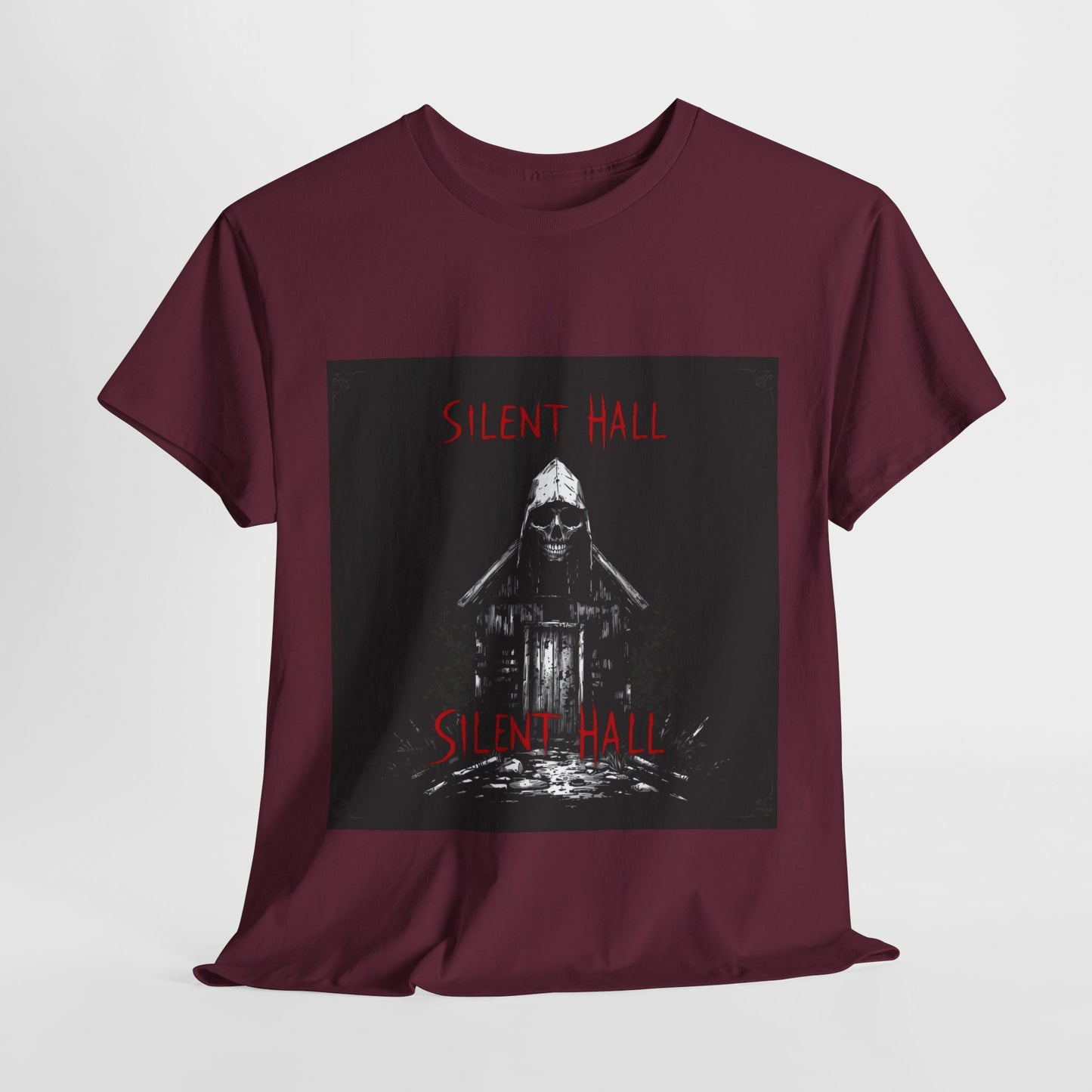 Gothic Y2k Silent Hall Graphic Tee