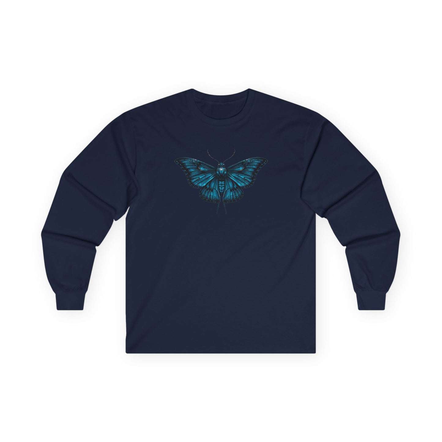 Butterfly Long Sleeve Tee, Unisex Fashion Shirt