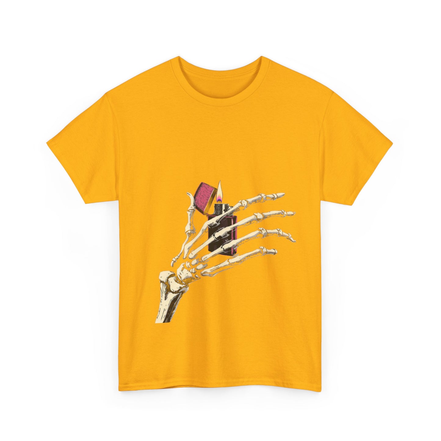 Skelly Goth Lighter Heavy Cotton Tee