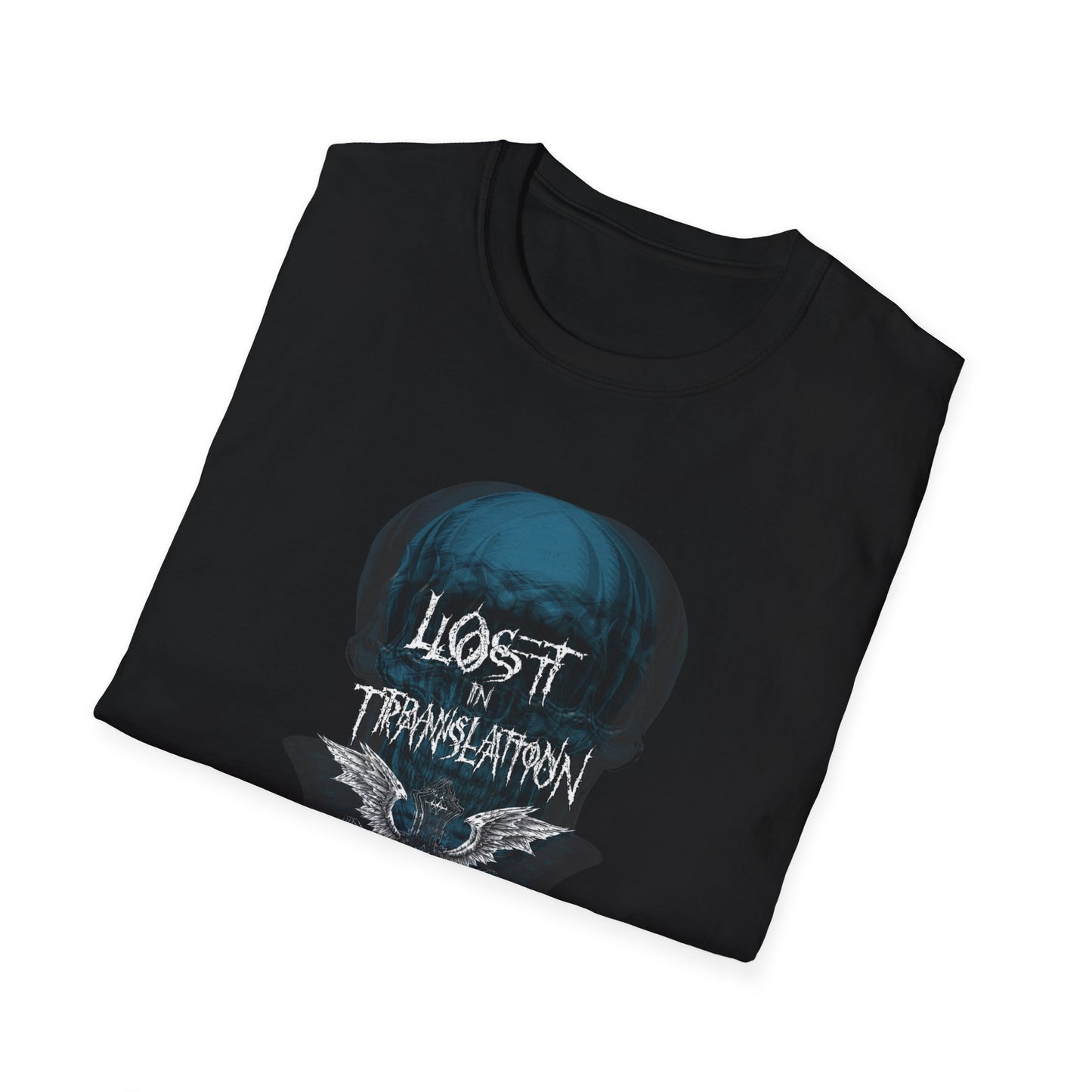Unisex Skull And Moth T-Shirt