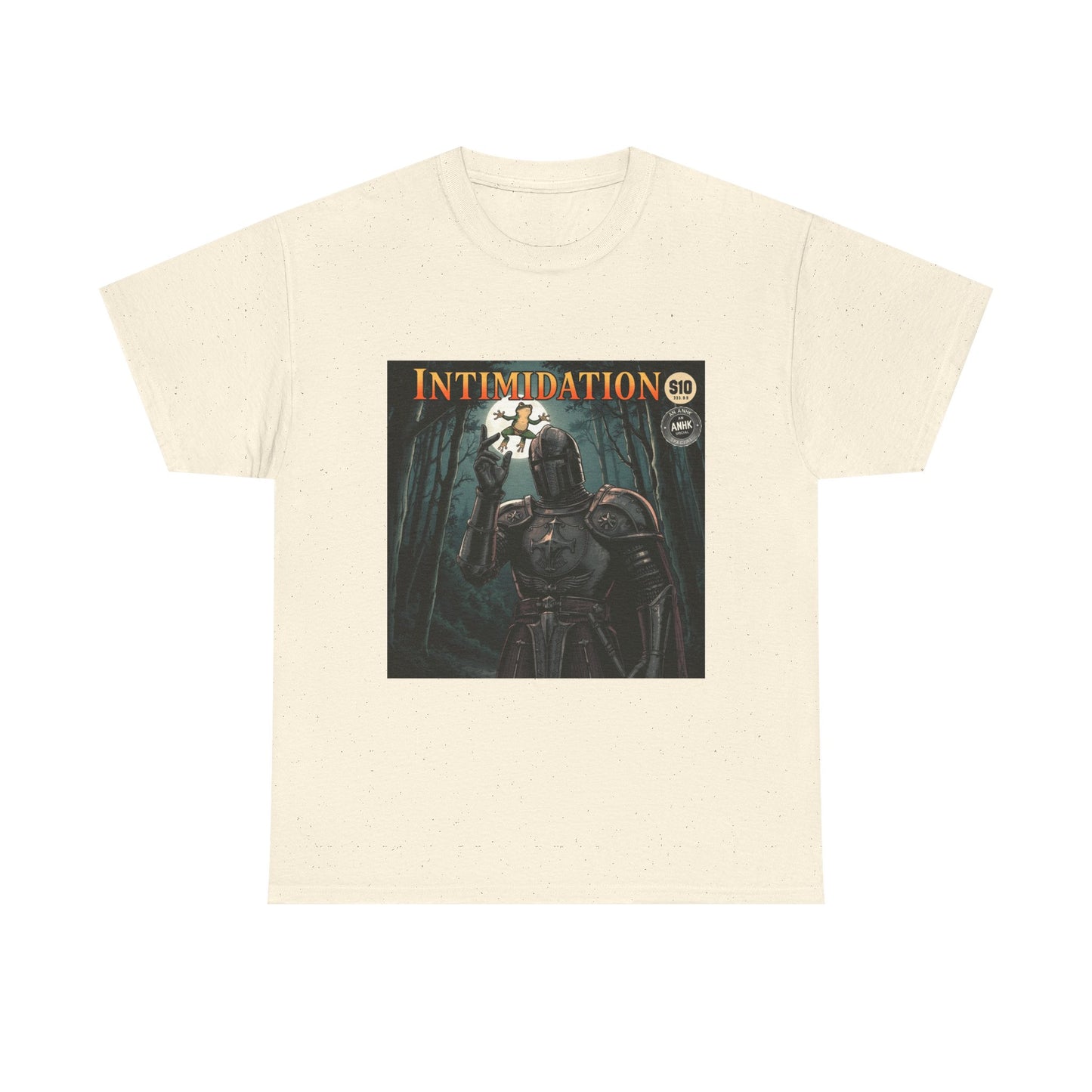 Vintage Comic Cover Intimidation Unisex Heavy Cotton Tee