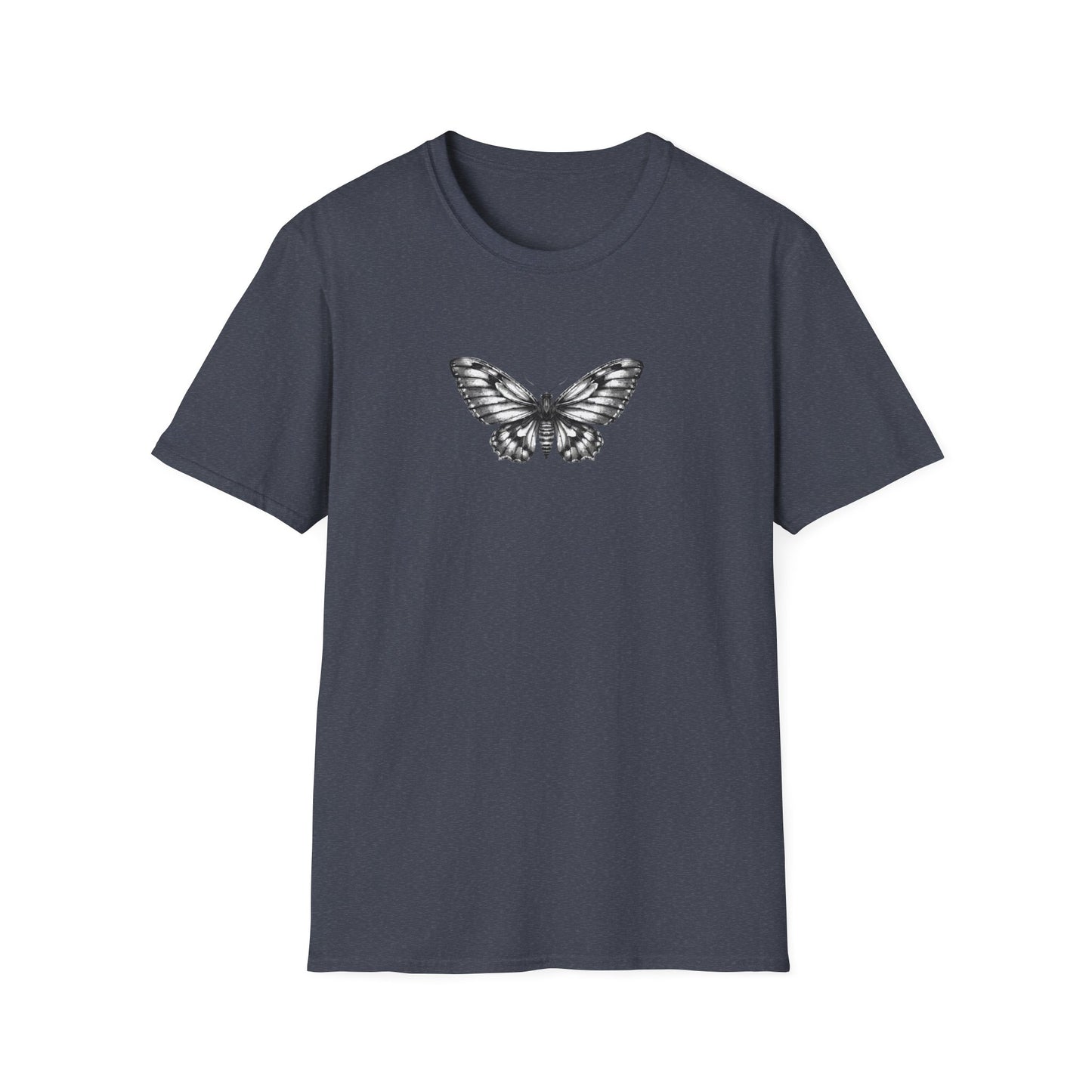 Gothic Y2k Moth Unisex Softstyle T-Shirt