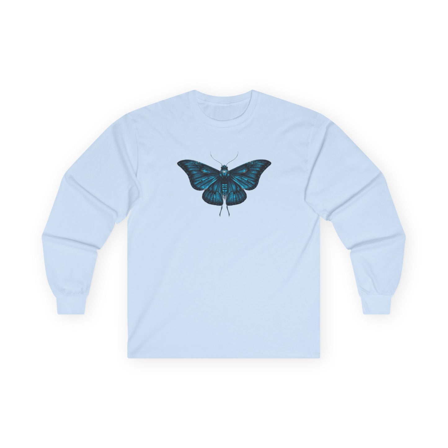 Butterfly Long Sleeve Tee, Unisex Fashion Shirt