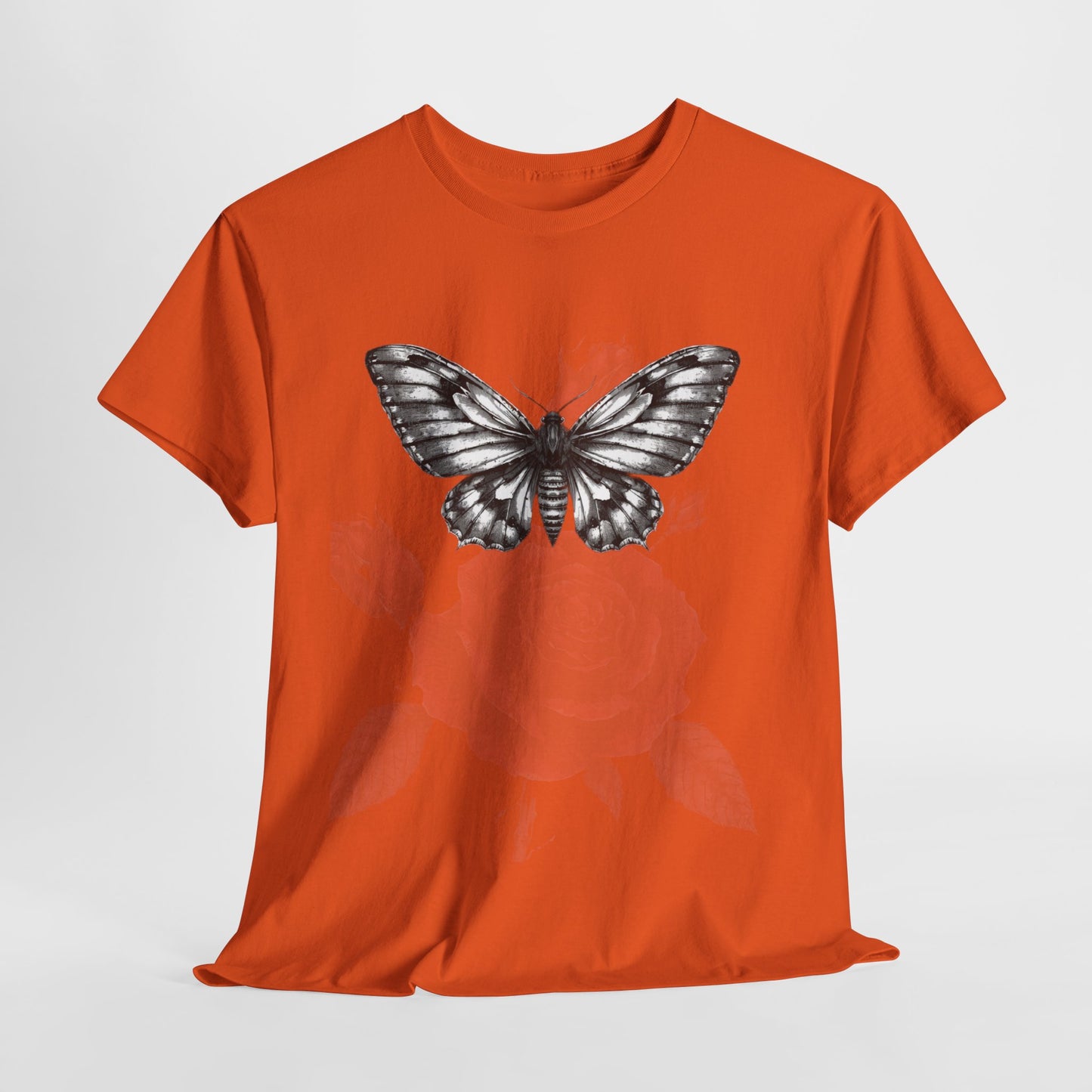 Gothic Y2k Butterfly Graphic Unisex Heavy Cotton Tee