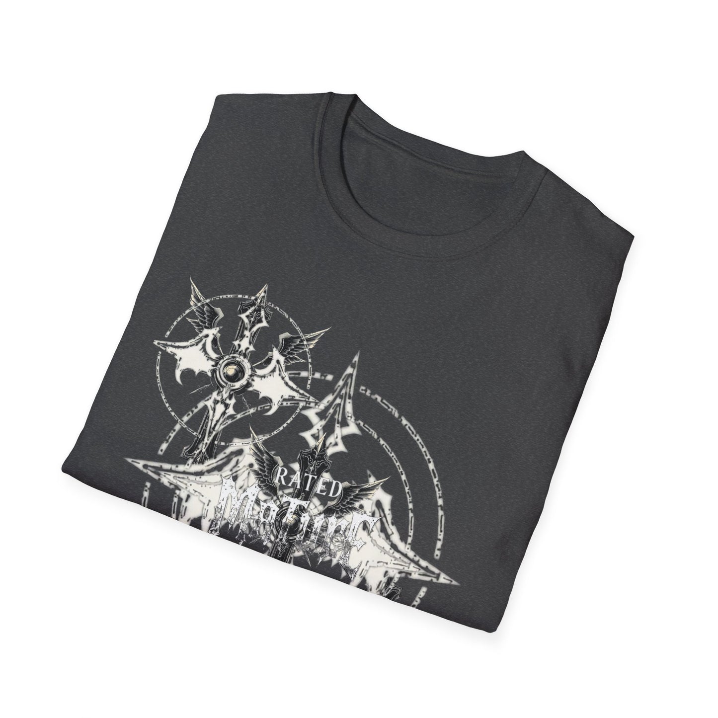Gothic Y2k Graphic Unisex Softstyle T-Shirt