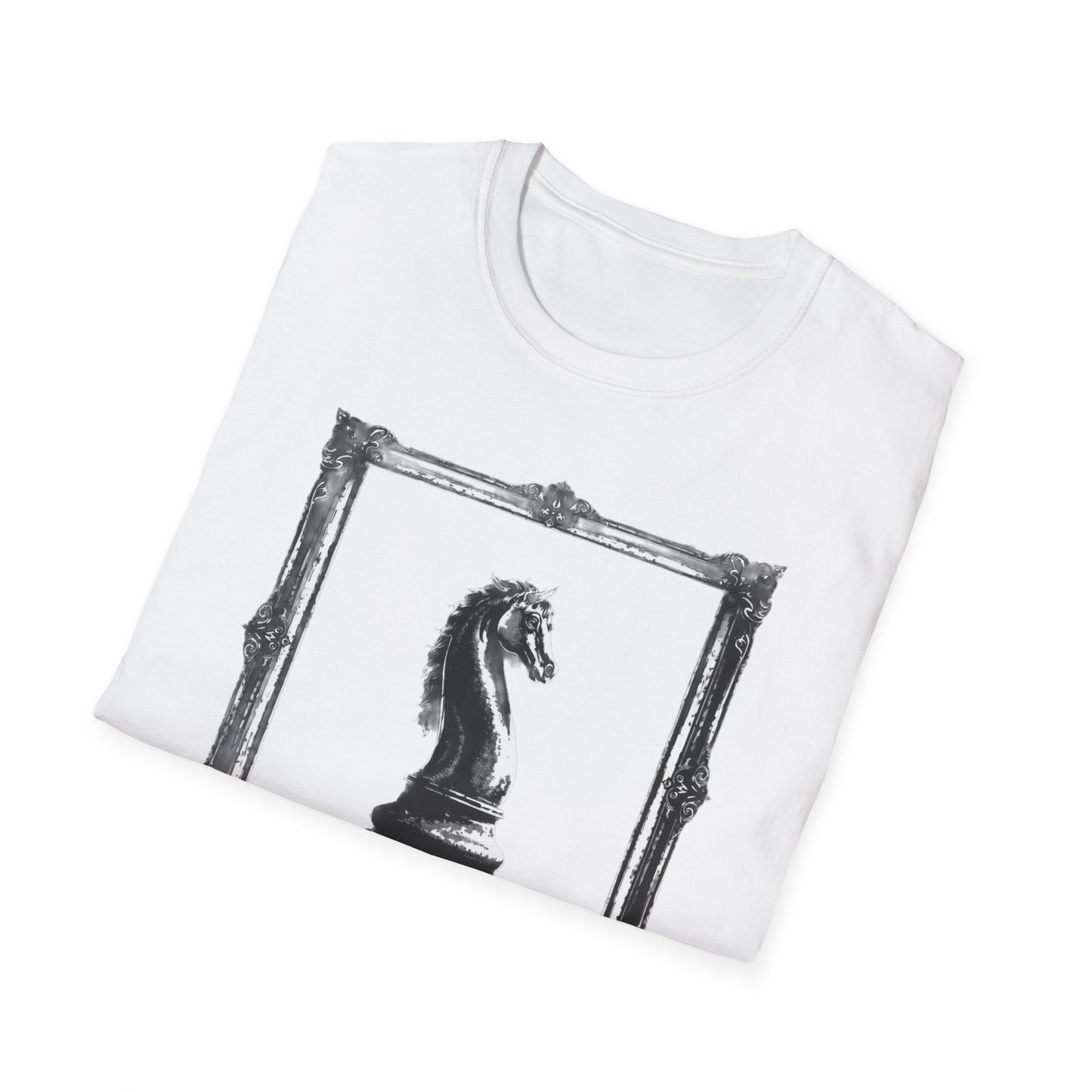 Chess Knight Unisex Softstyle T-Shirt