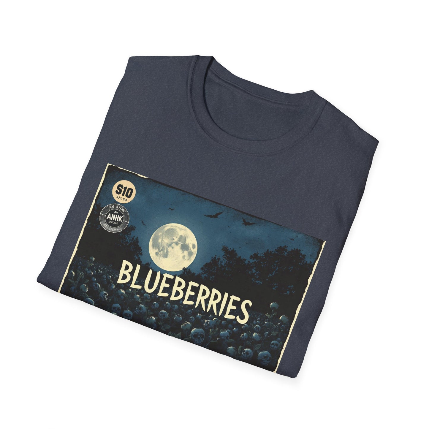 Vintage Comic Cover 'Fatal Blueberries' Graphic T-Shirt
