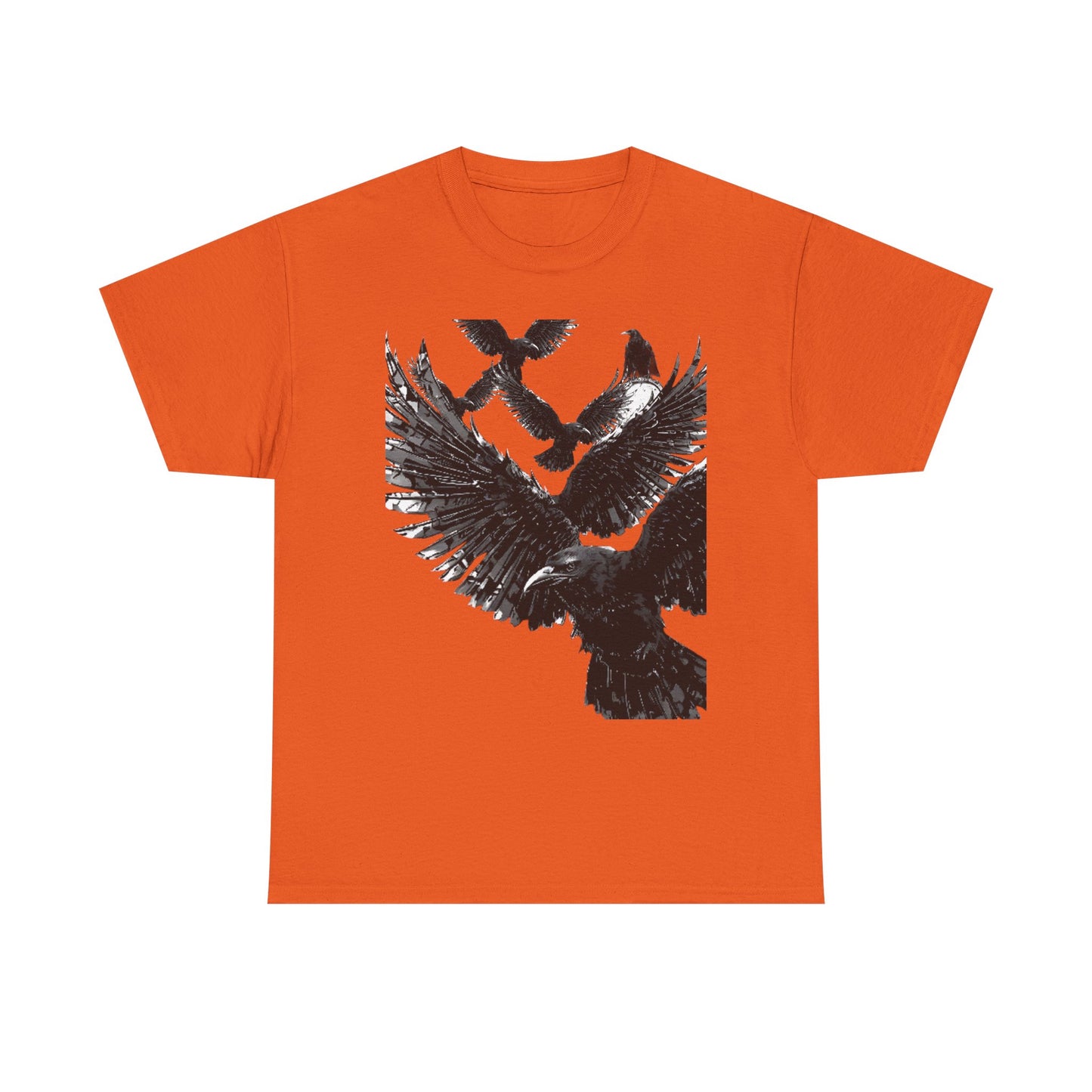 Gothic Raven Crow Graphic Tee