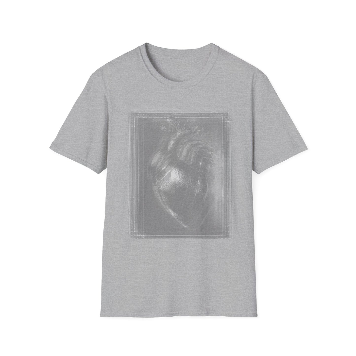 Gothic Y2k Heart-inspired Unisex Softstyle T-Shirt