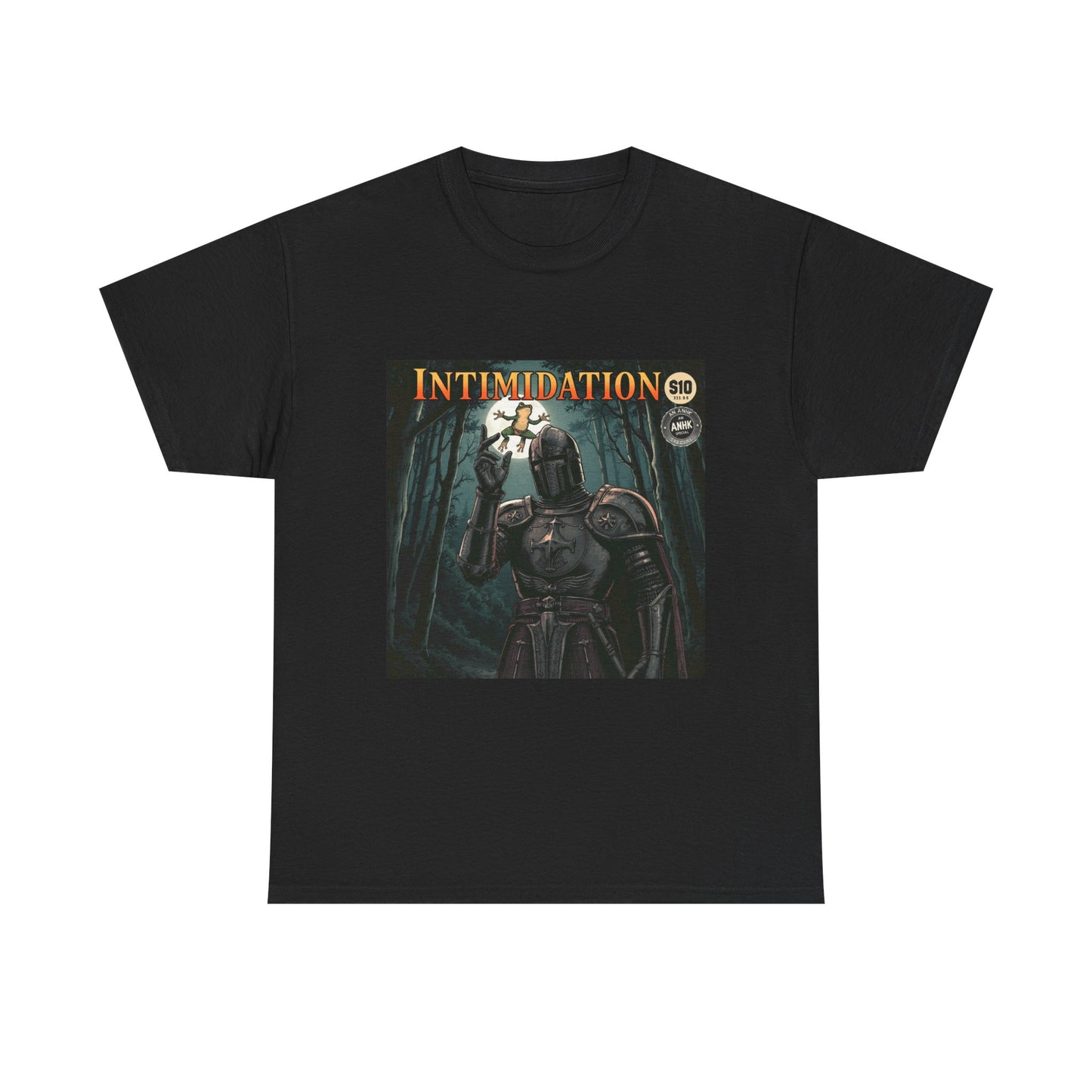 Vintage Comic Cover Intimidation Unisex Heavy Cotton Tee