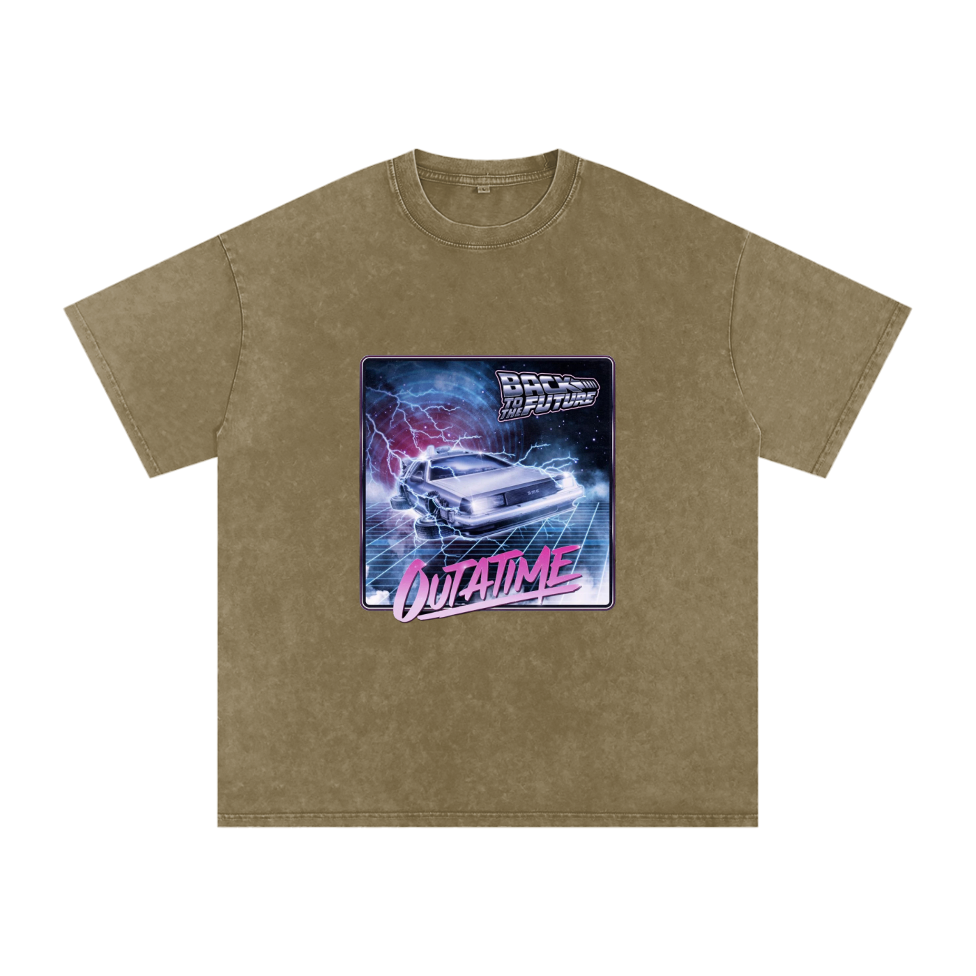 Acid Wash Oversize T-Shirt - 250 GSM