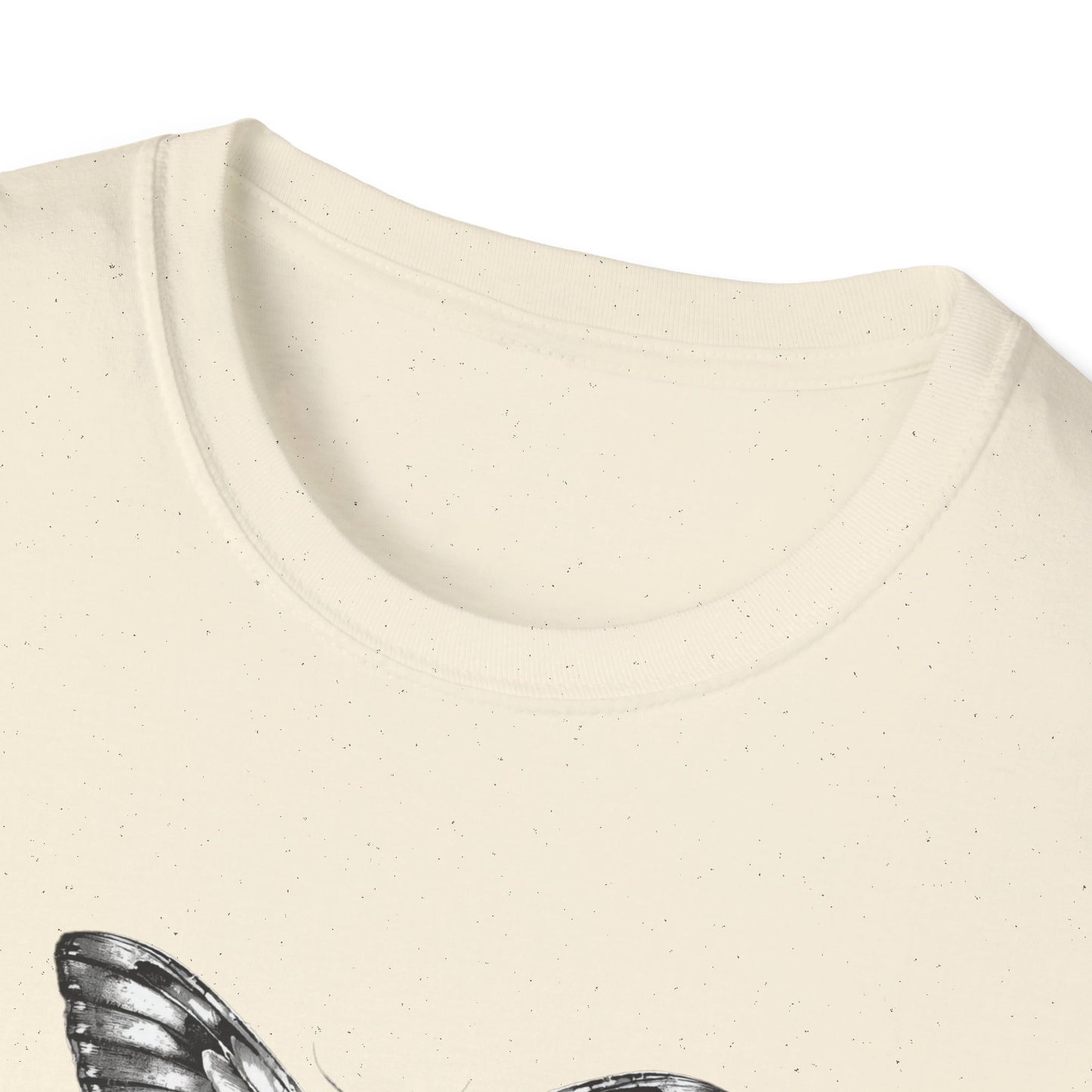 Gothic Y2k Moth Unisex Softstyle T-Shirt