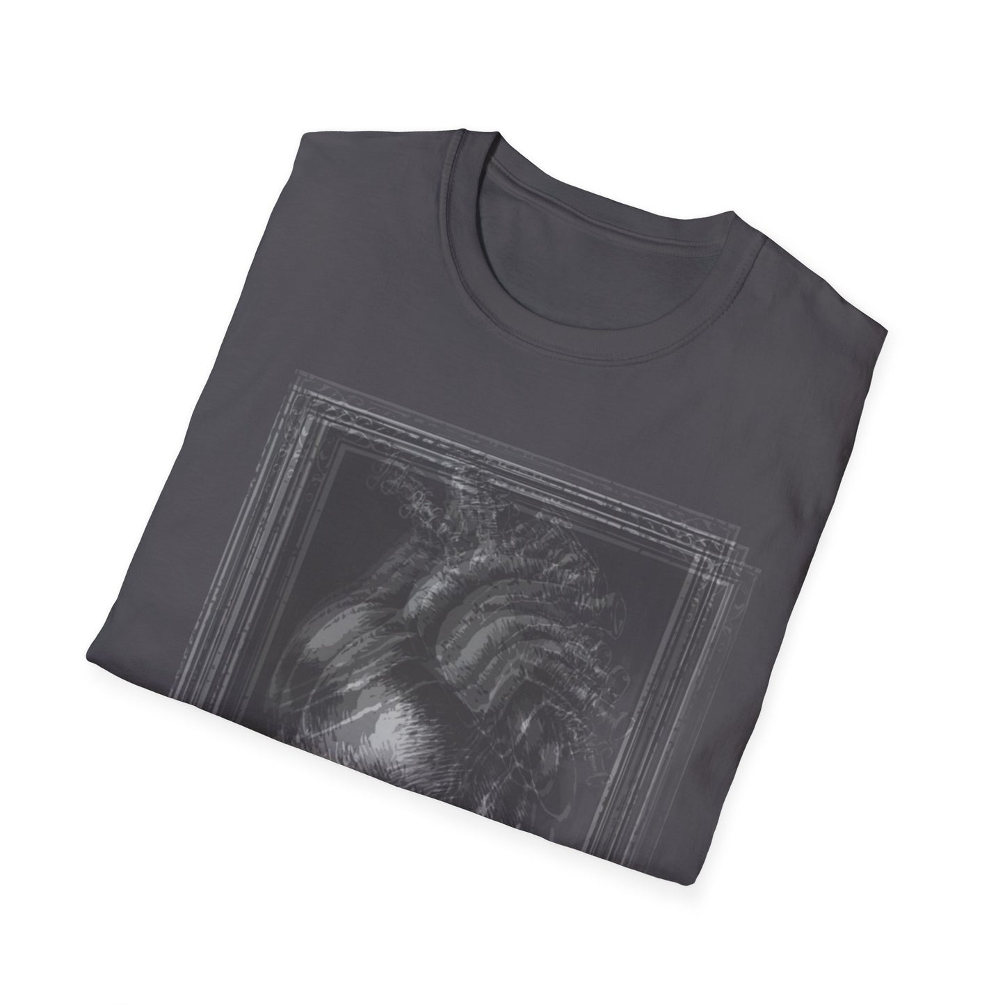 Gothic Y2k Heart-inspired Unisex Softstyle T-Shirt