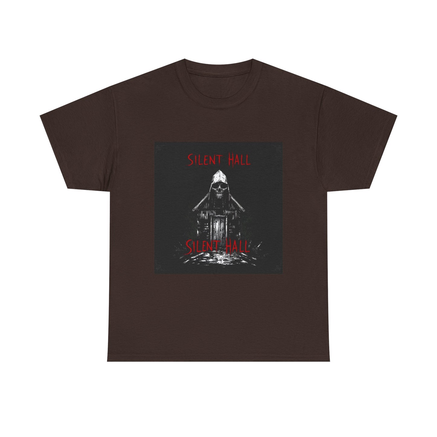 Gothic Y2k Silent Hall Graphic Tee