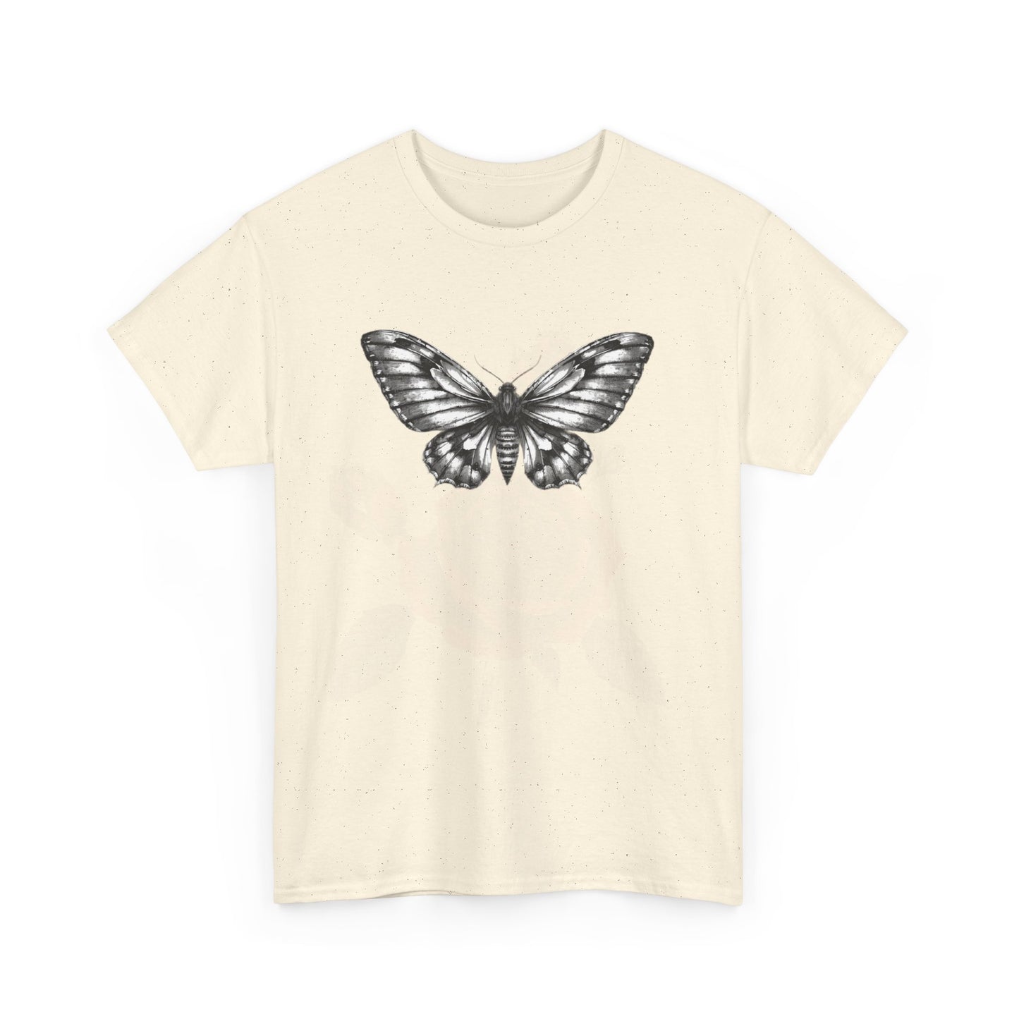Gothic Y2k Butterfly Graphic Unisex Heavy Cotton Tee