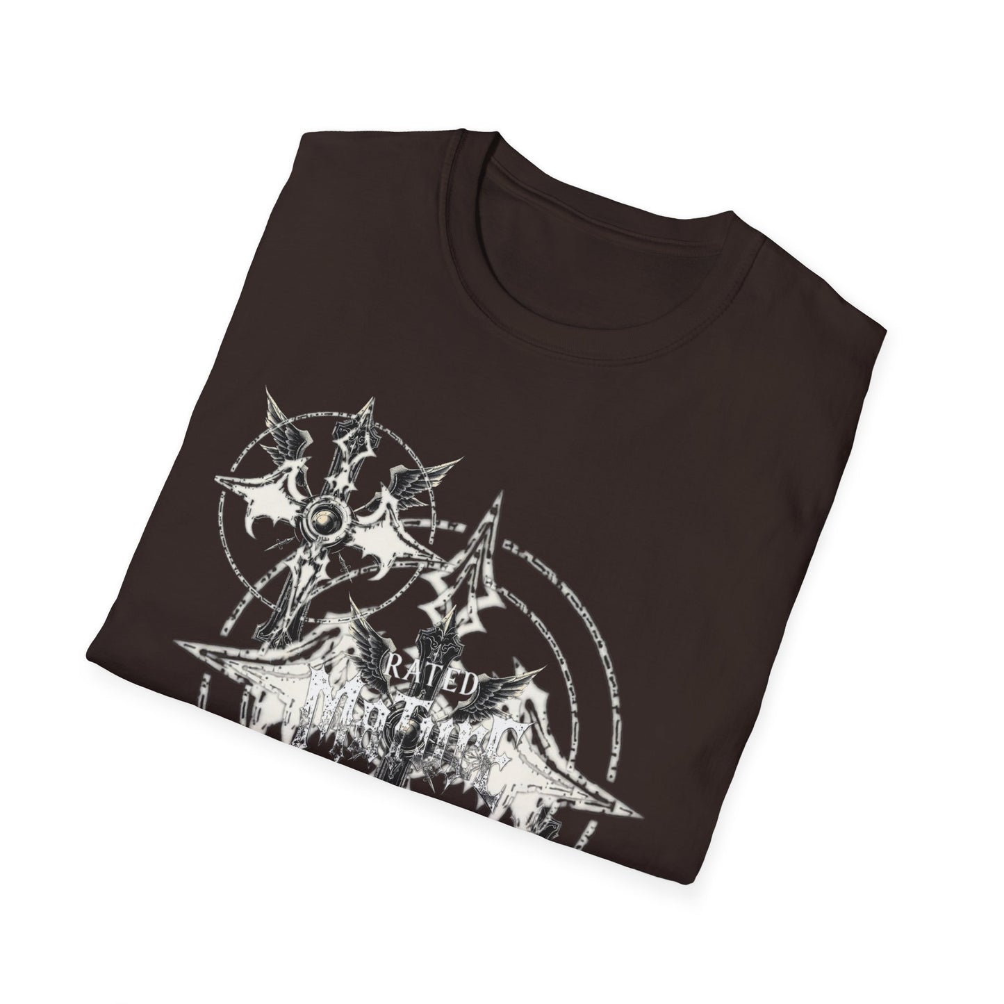 Gothic Y2k Graphic Unisex Softstyle T-Shirt