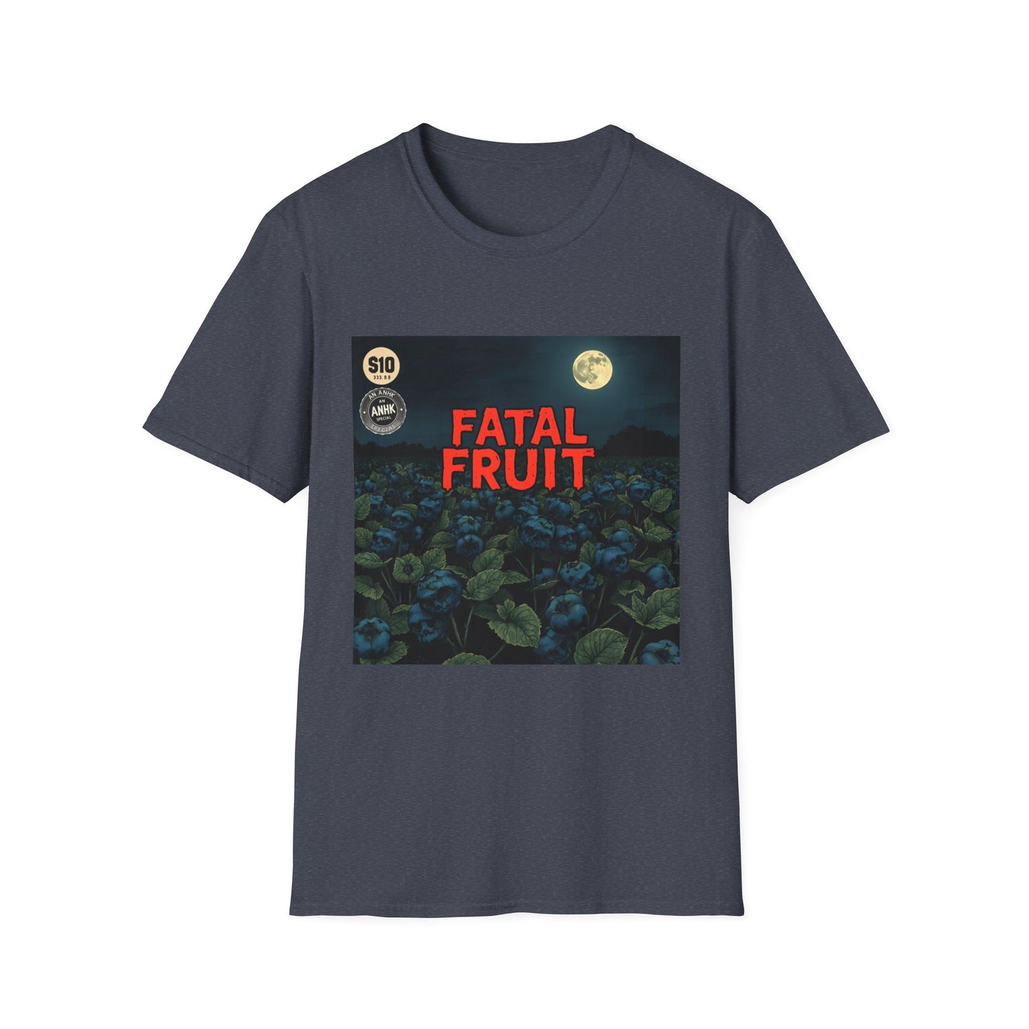Vintage Comic Cover 'Fatal Fruit' Unisex Softstyle T-Shirt