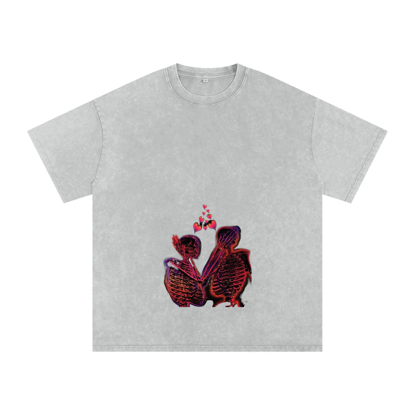 Acid Wash Oversize T-Shirt - 250 GSM
