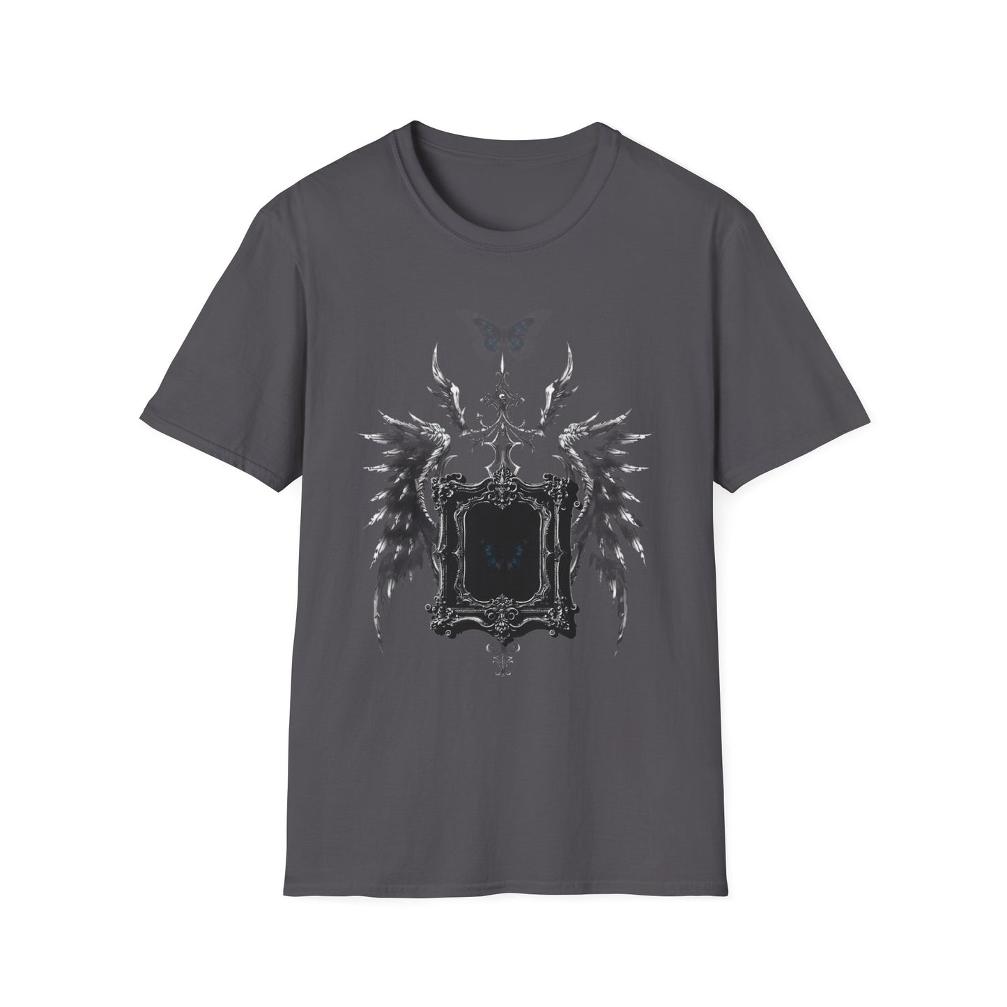 Gothic Angel Wings T-Shirt, Unisex Graphic Tee