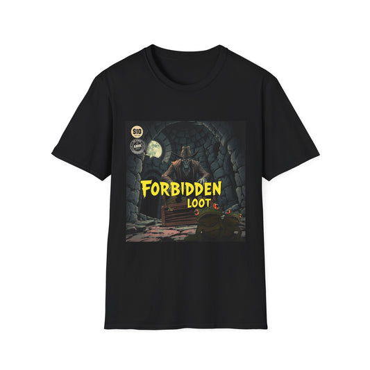 Vintage Comic Cover 'Forbidden Loot' Unisex T-Shirt